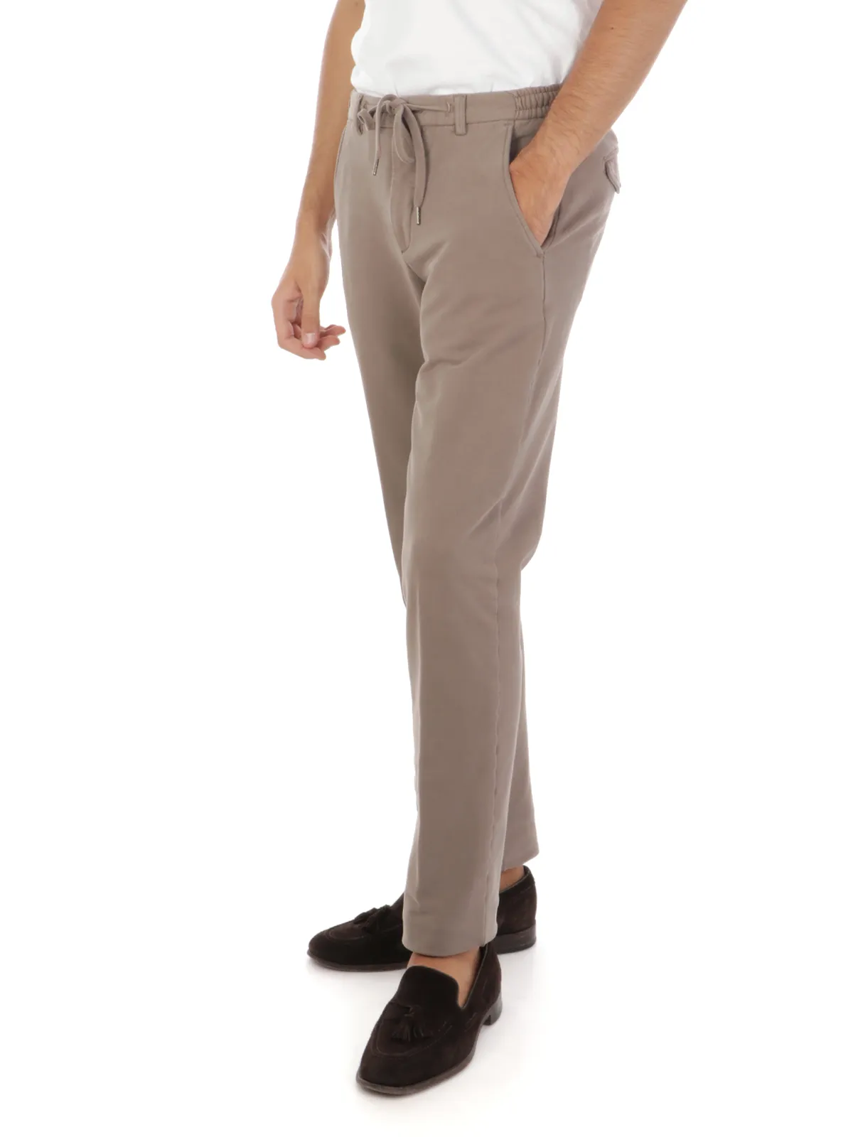 BRIGLIA 1949 ---------- Pantaloni Chino Uomo in Cotone Stretch ---------