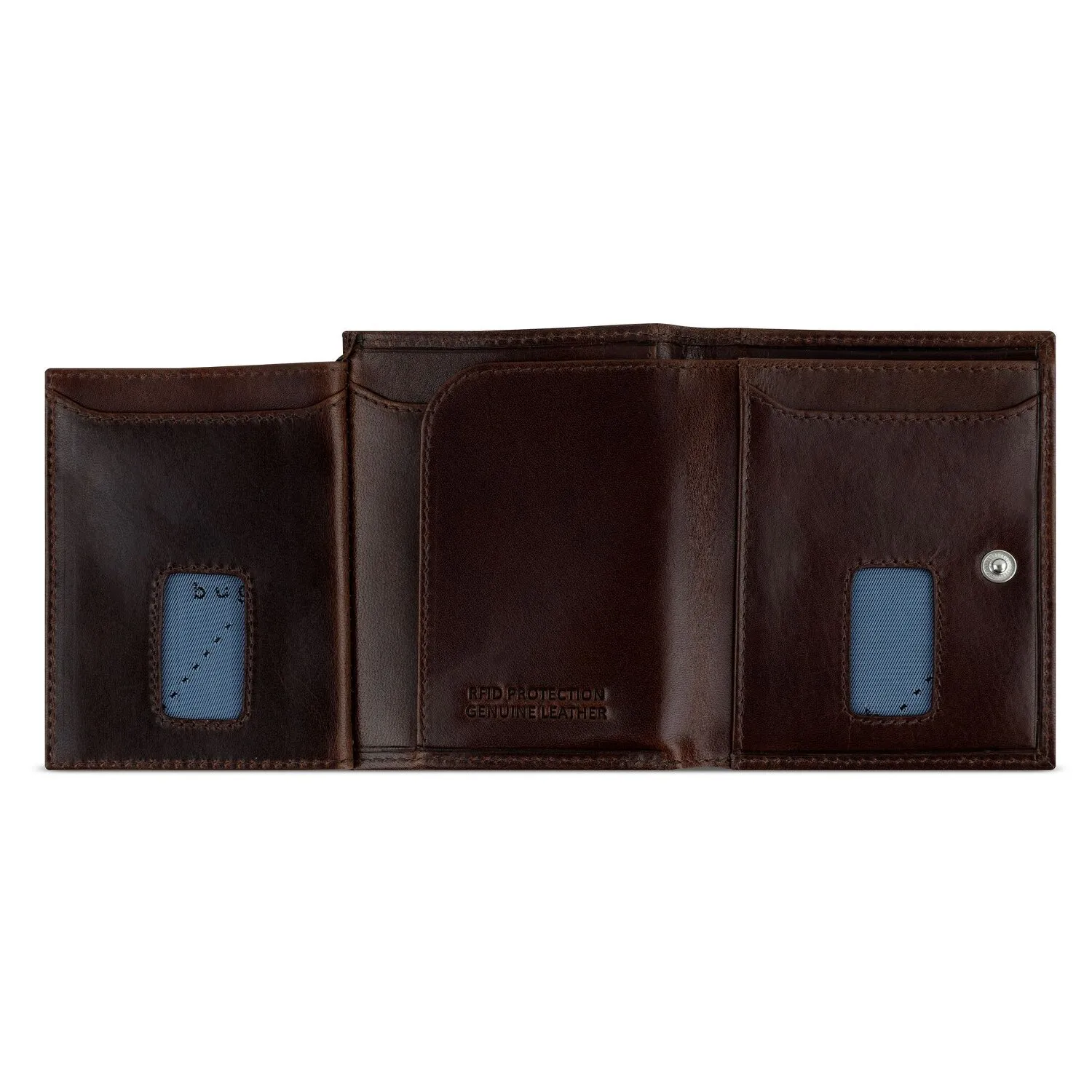 bugatti Secure Slim Portafoglio Protezione RFID Pelle 8 cm
