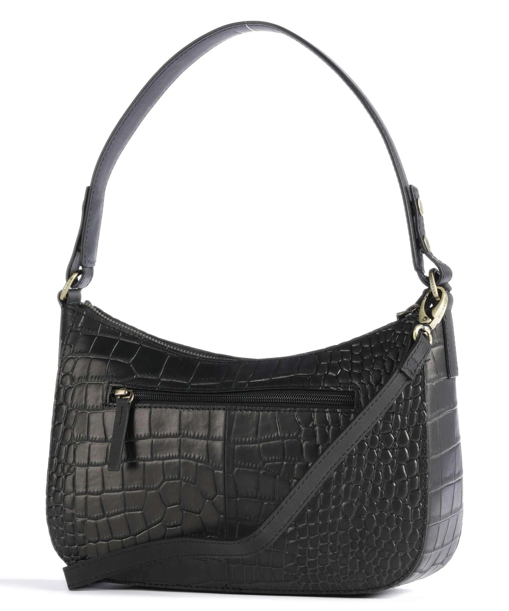  Burkely Cool Colbie Borsa a spalla pelle in rilievo nero  