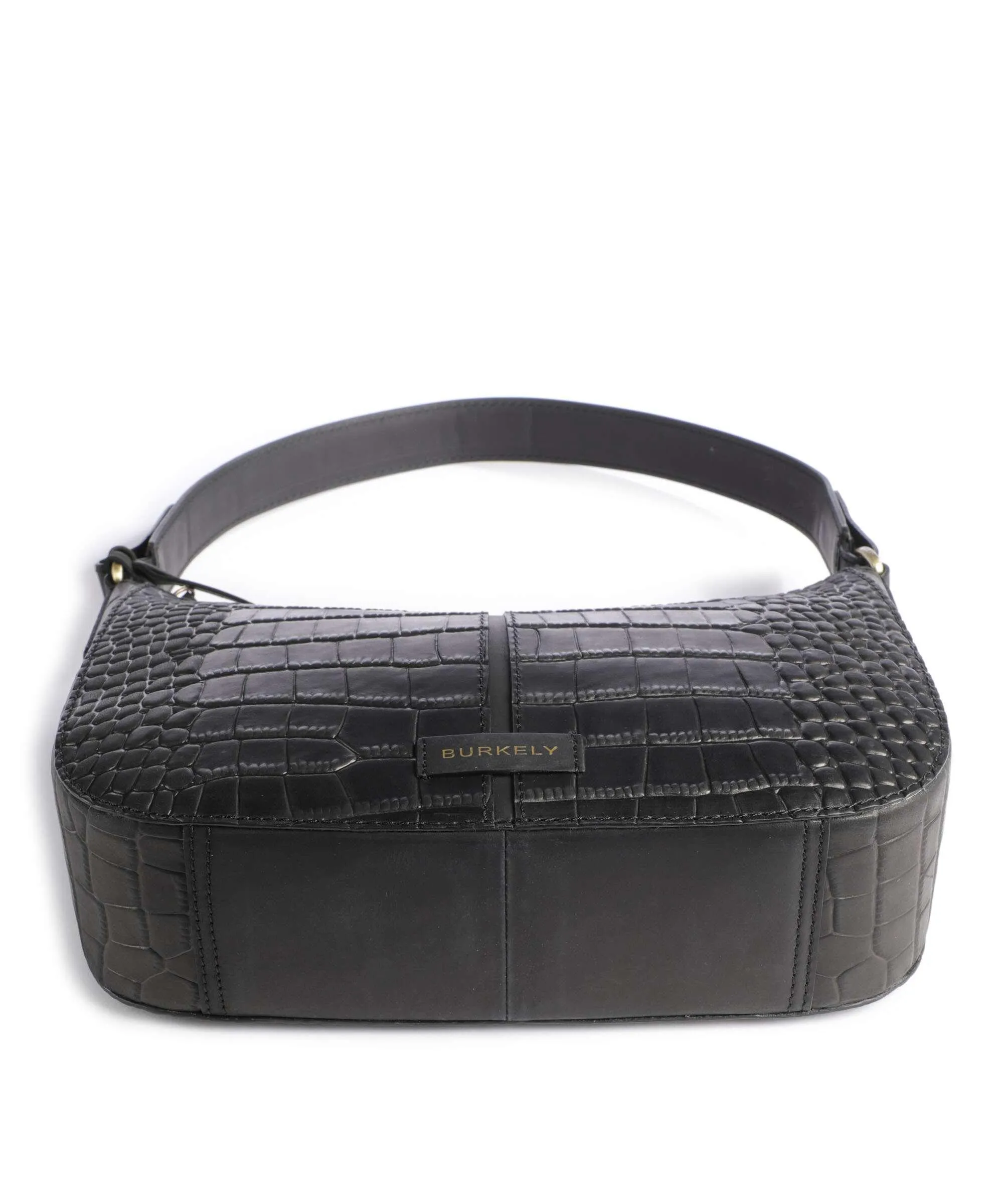  Burkely Cool Colbie Borsa a spalla pelle in rilievo nero  