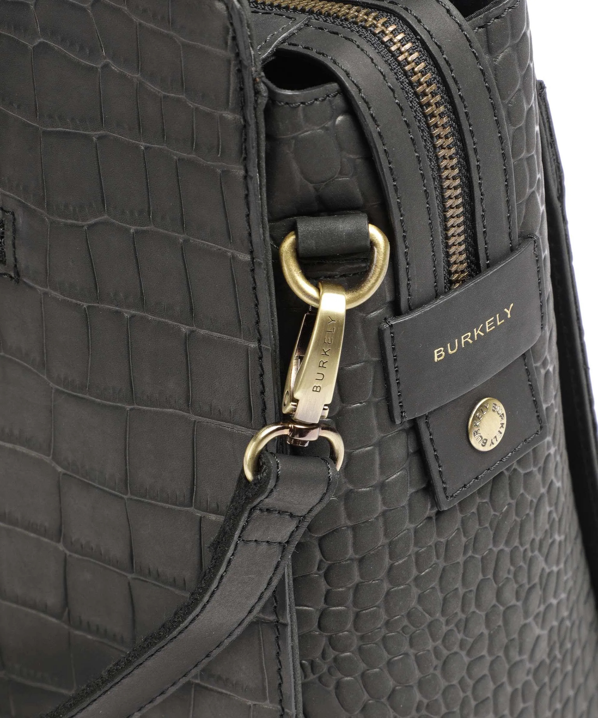  Burkely Cool Colbie Borsa shopper 15″ pelle in rilievo nero  