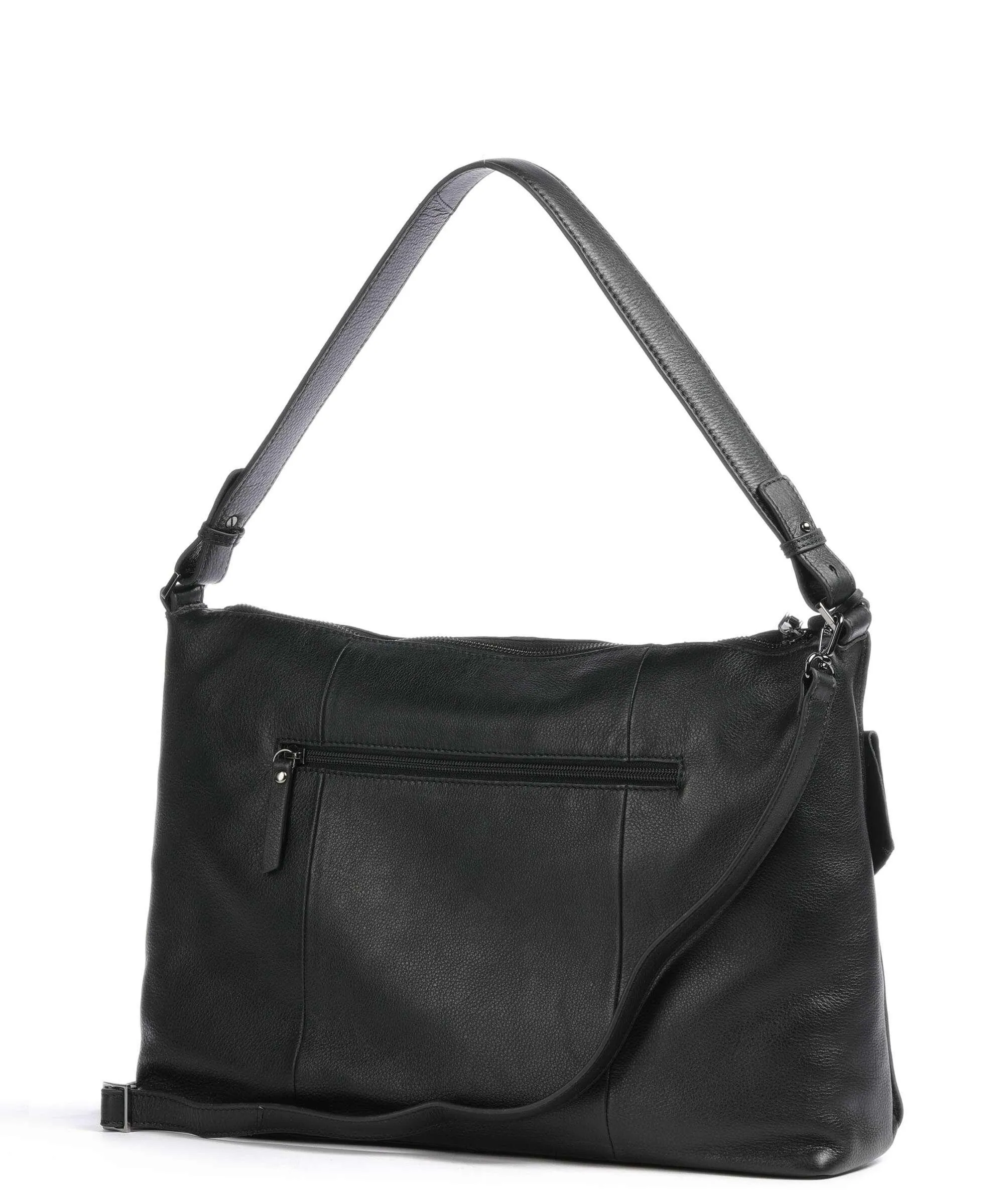  Burkely Mystic Maeve Borsa a spalla pelle a grana fine nero  