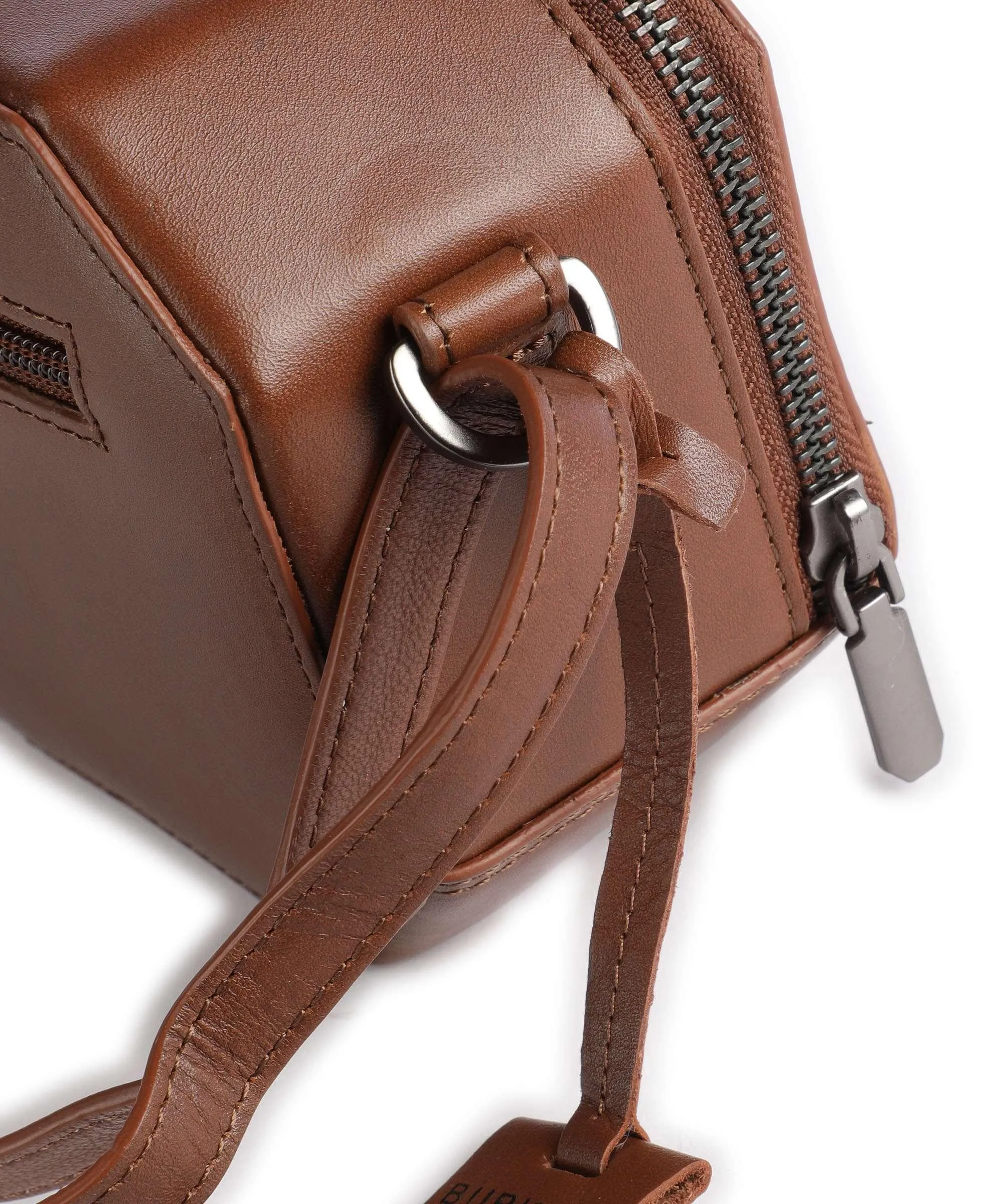  Burkely Nocturnal Nova Borsa a tracolla pelle a grana fine cognac  
