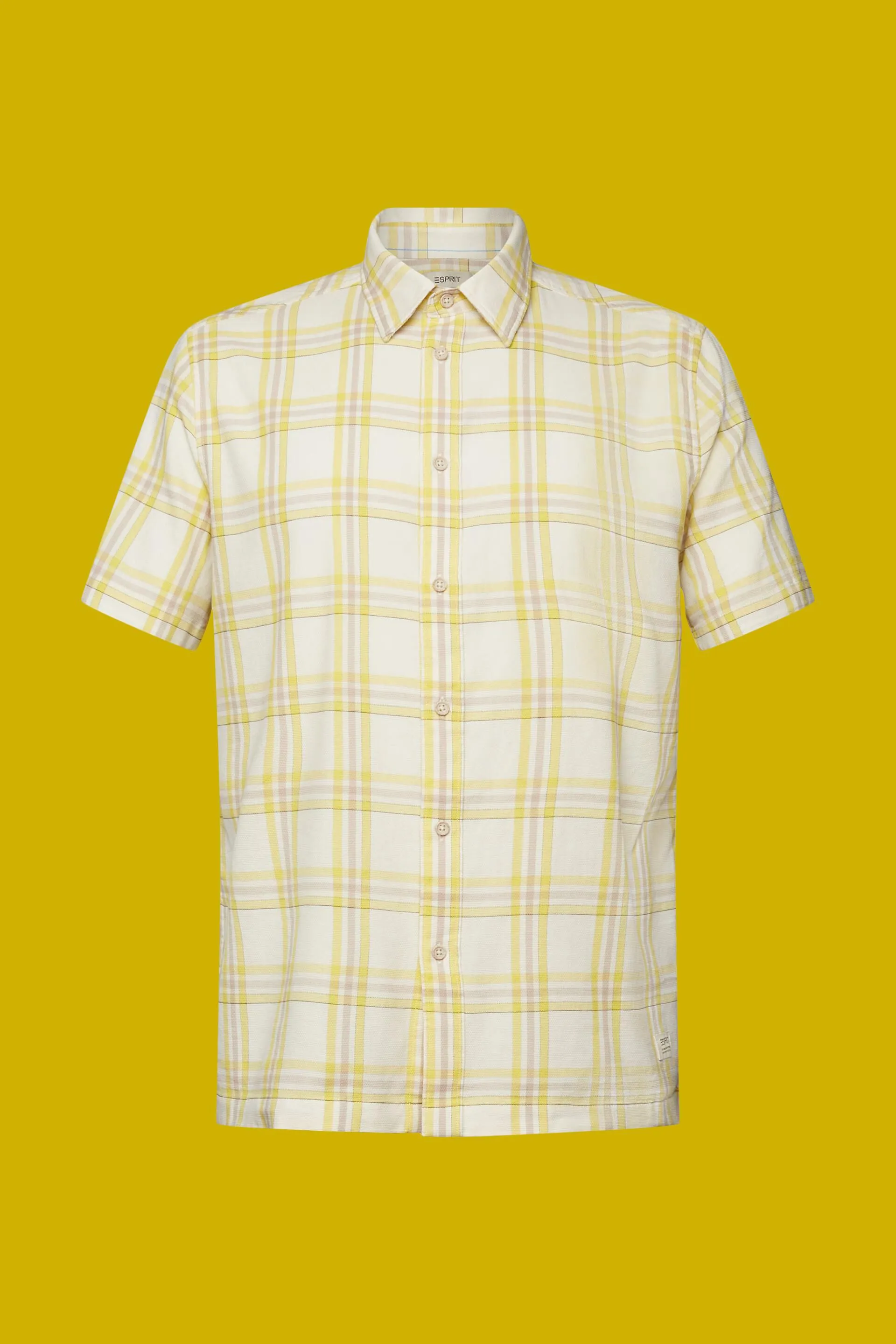 Camicia a quadri con maniche corte