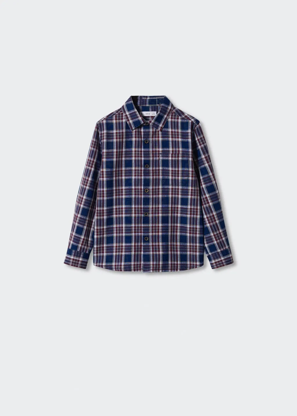 Camicia cotone quadri