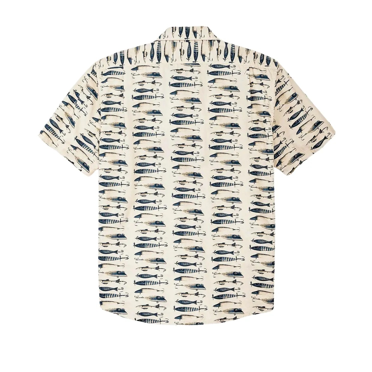 Camicia Uomo Filson Washed Feather Cloth Bianco Multicolor