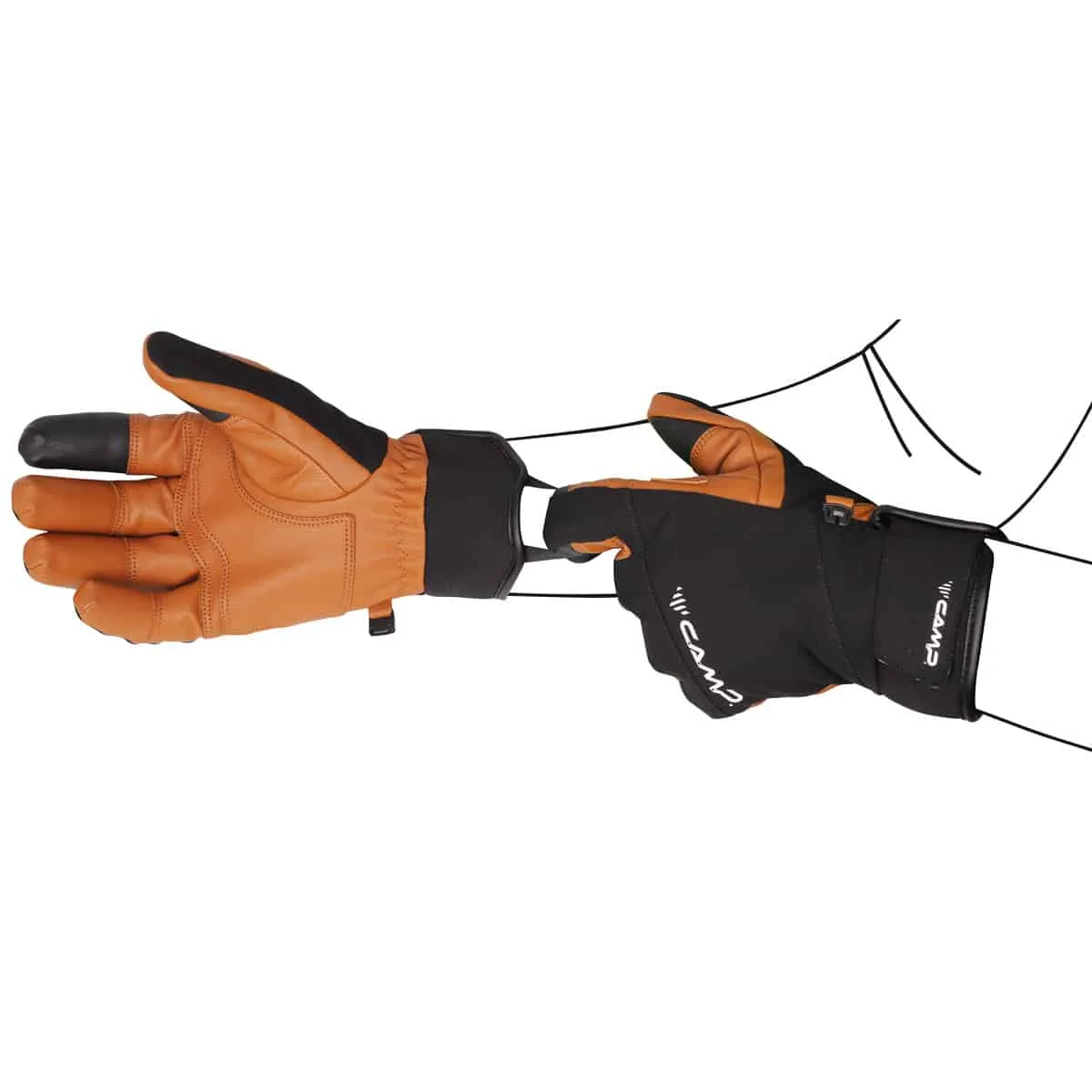 Camp G Hot Wool guanti alpinismo