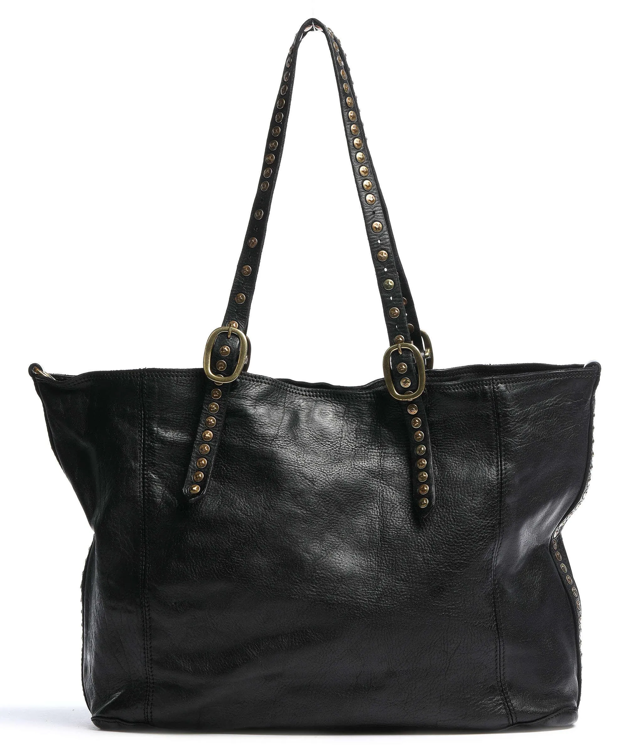  Campomaggi Alice Borsa shopper pelle bovina nero  