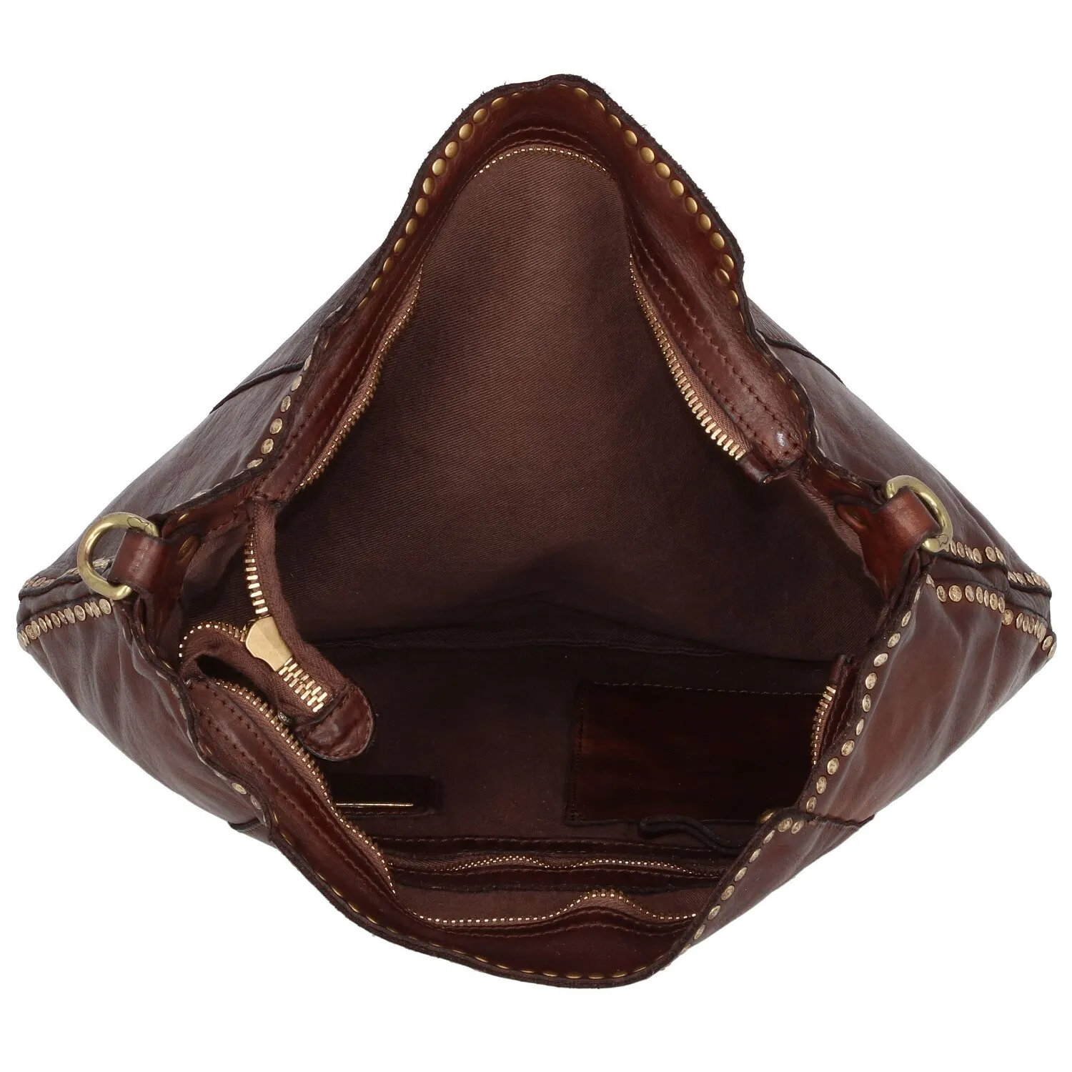 Campomaggi Borsa a tracolla in pelle 38 cm