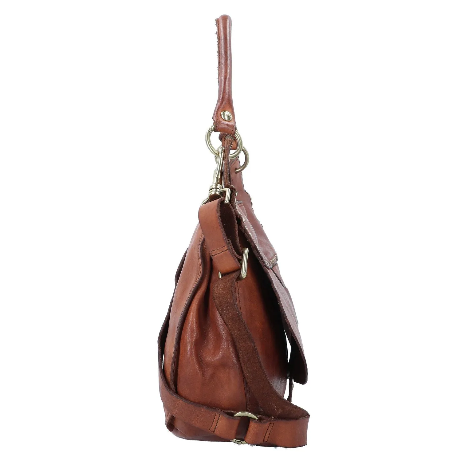 Campomaggi Orchidea Borsa a tracolla in pelle 32 cm