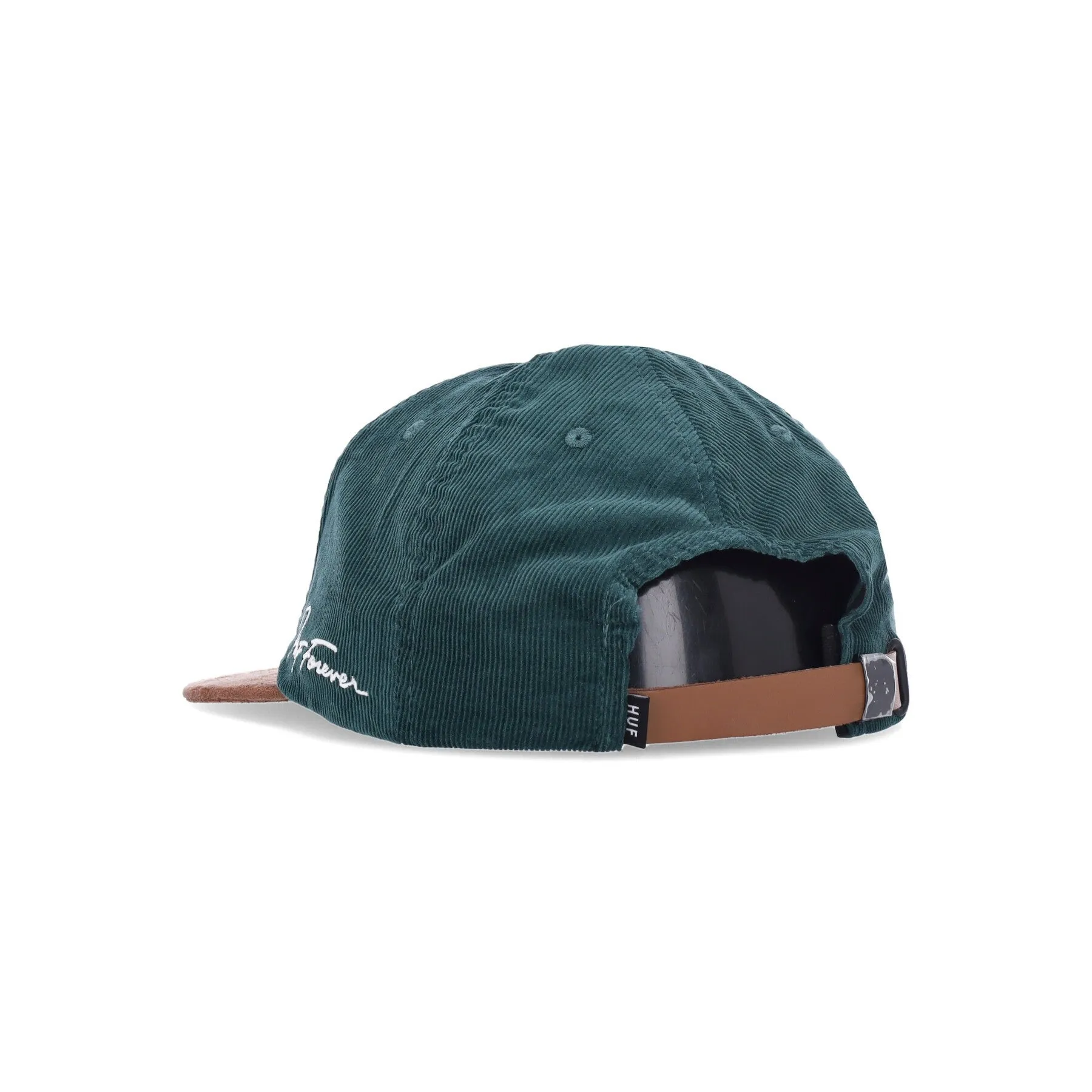 Cappellino Visiera Piatta Uomo Corduroy Classic H Snapback Forest Green