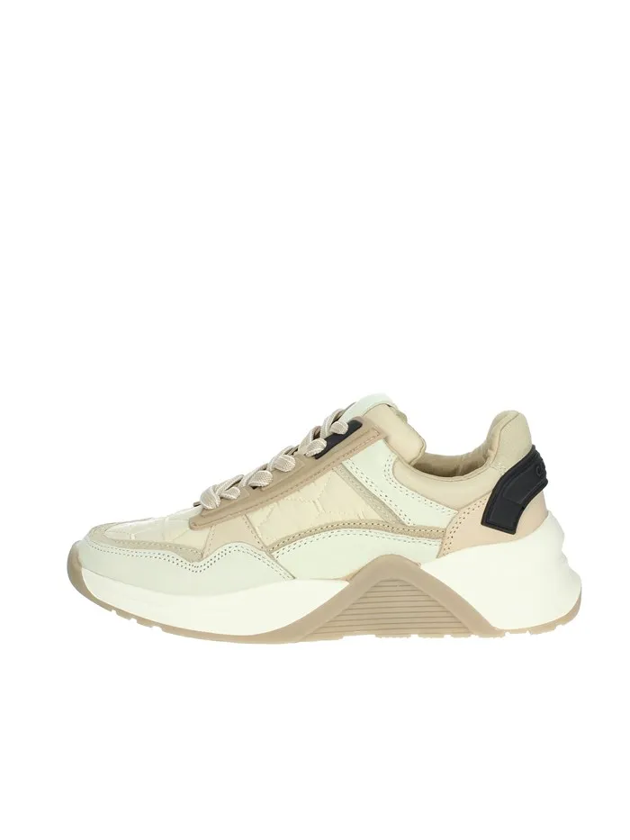 CARMELA  SNEAKERS BASSA 160115 BEIGE