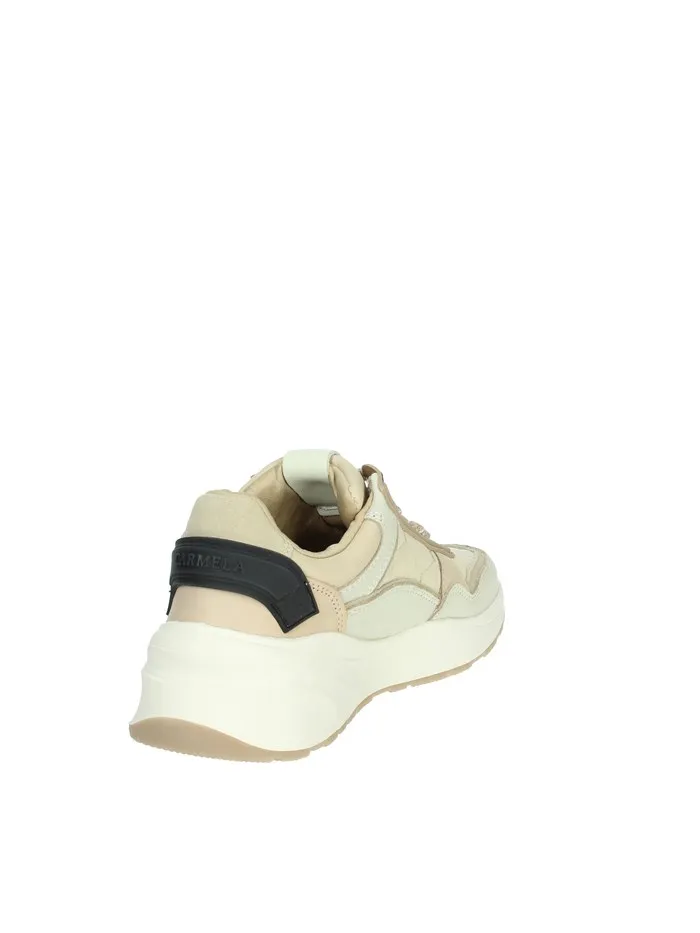 CARMELA  SNEAKERS BASSA 160115 BEIGE