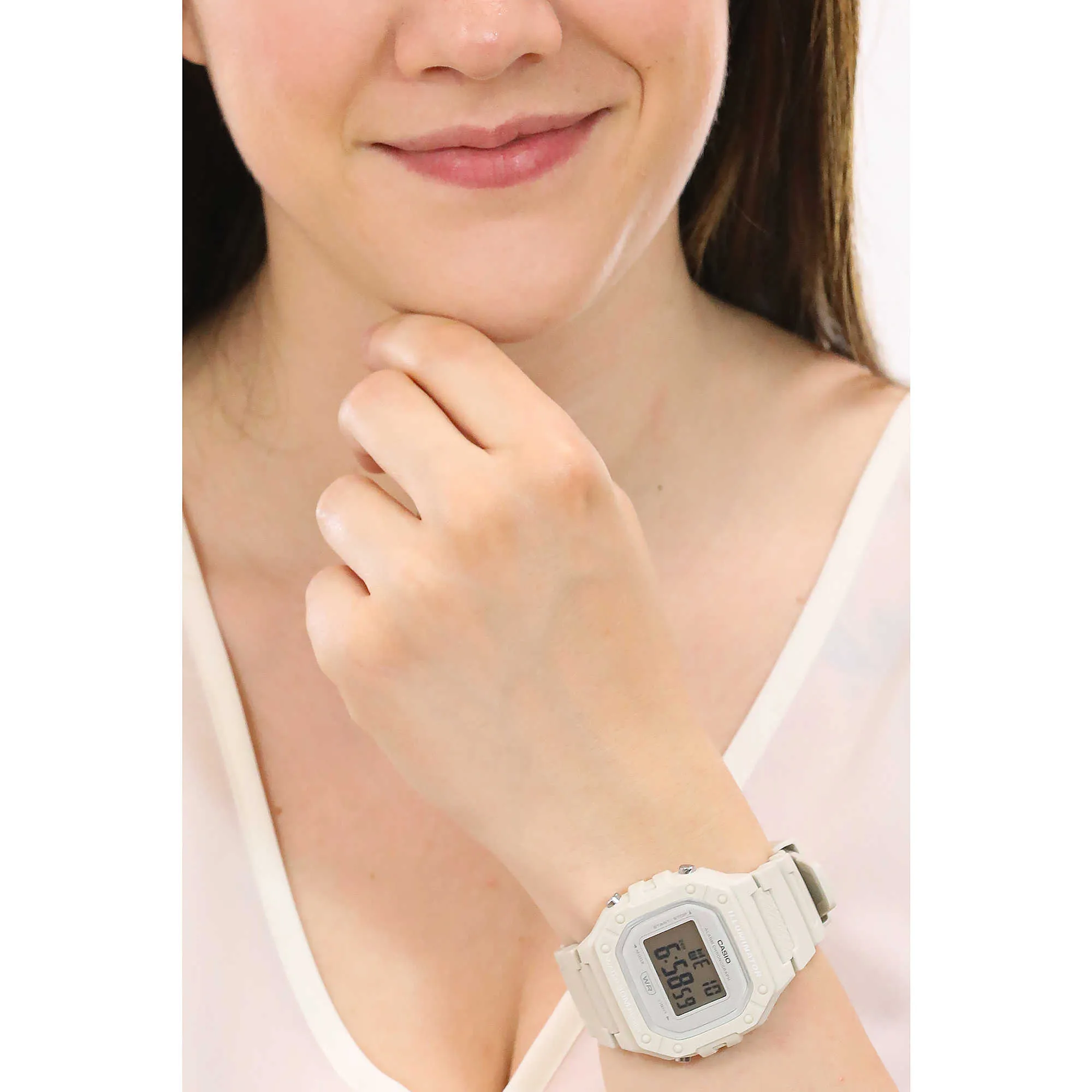 Casio Collection Bianco orologio donna