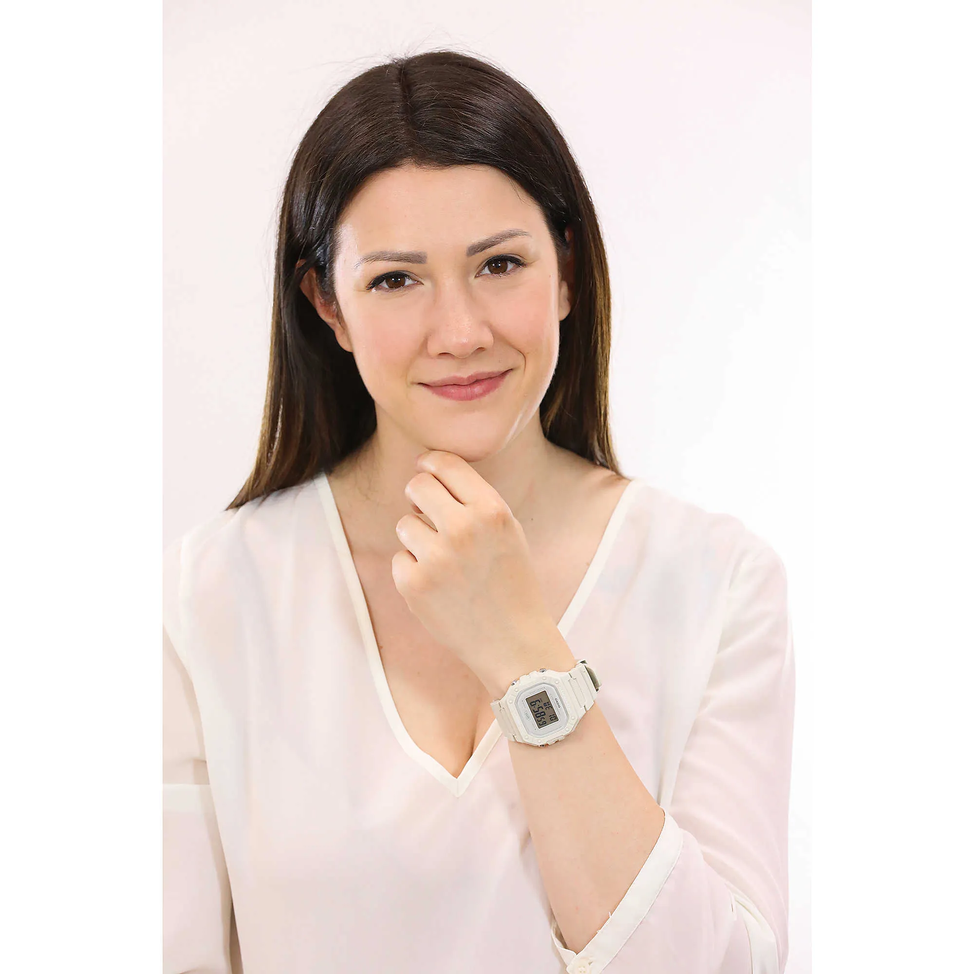 Casio Collection Bianco orologio donna