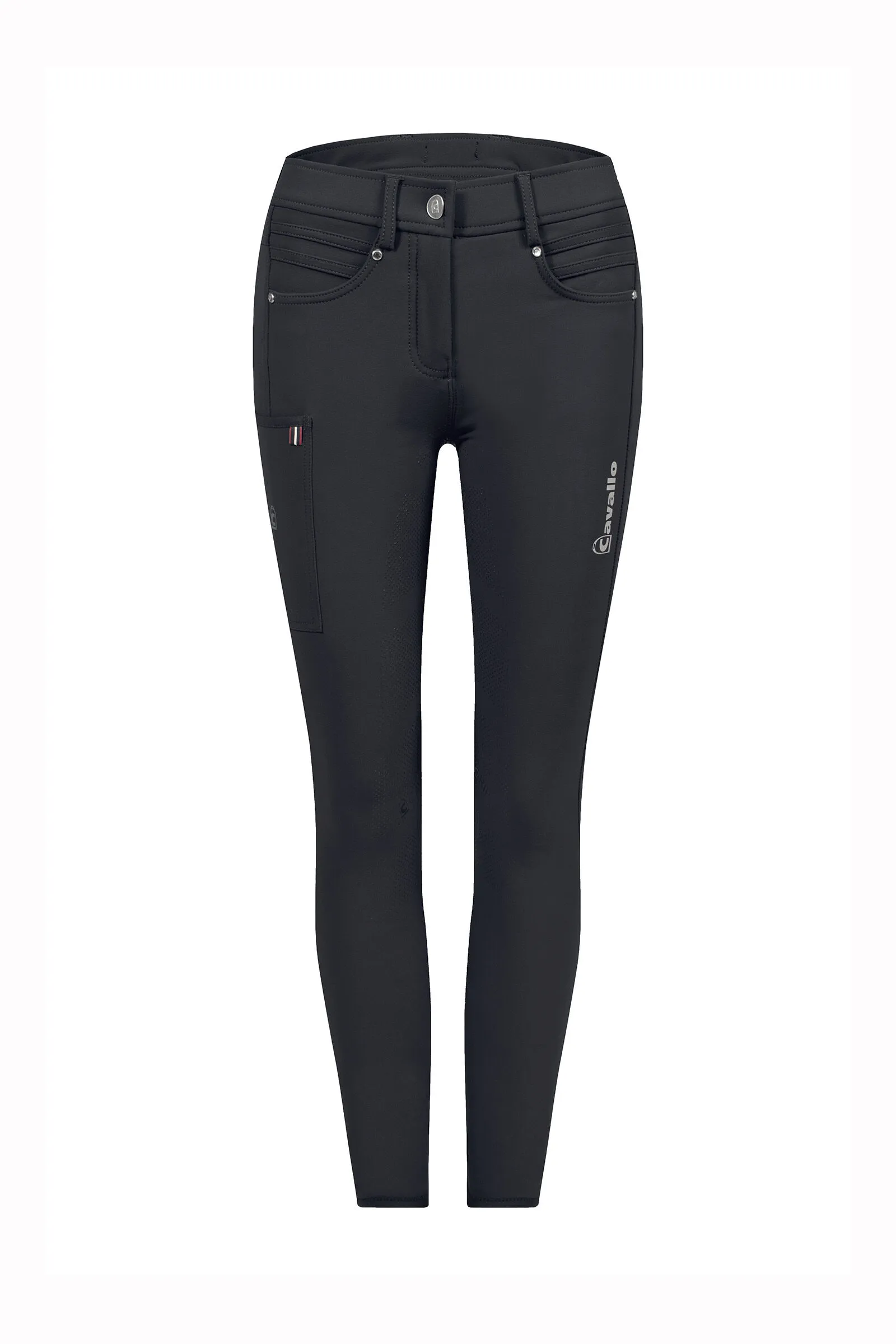 Cavallo Cavalcarole Grip S Pantaloni da equitazione con full seat da bambino