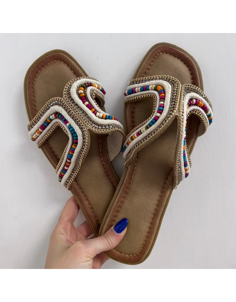 CIABATTE RAMONA MULTICOLOR