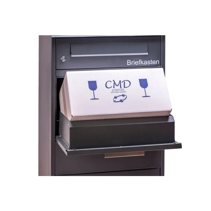 CMD PAKET Cassetta della posta Antracite