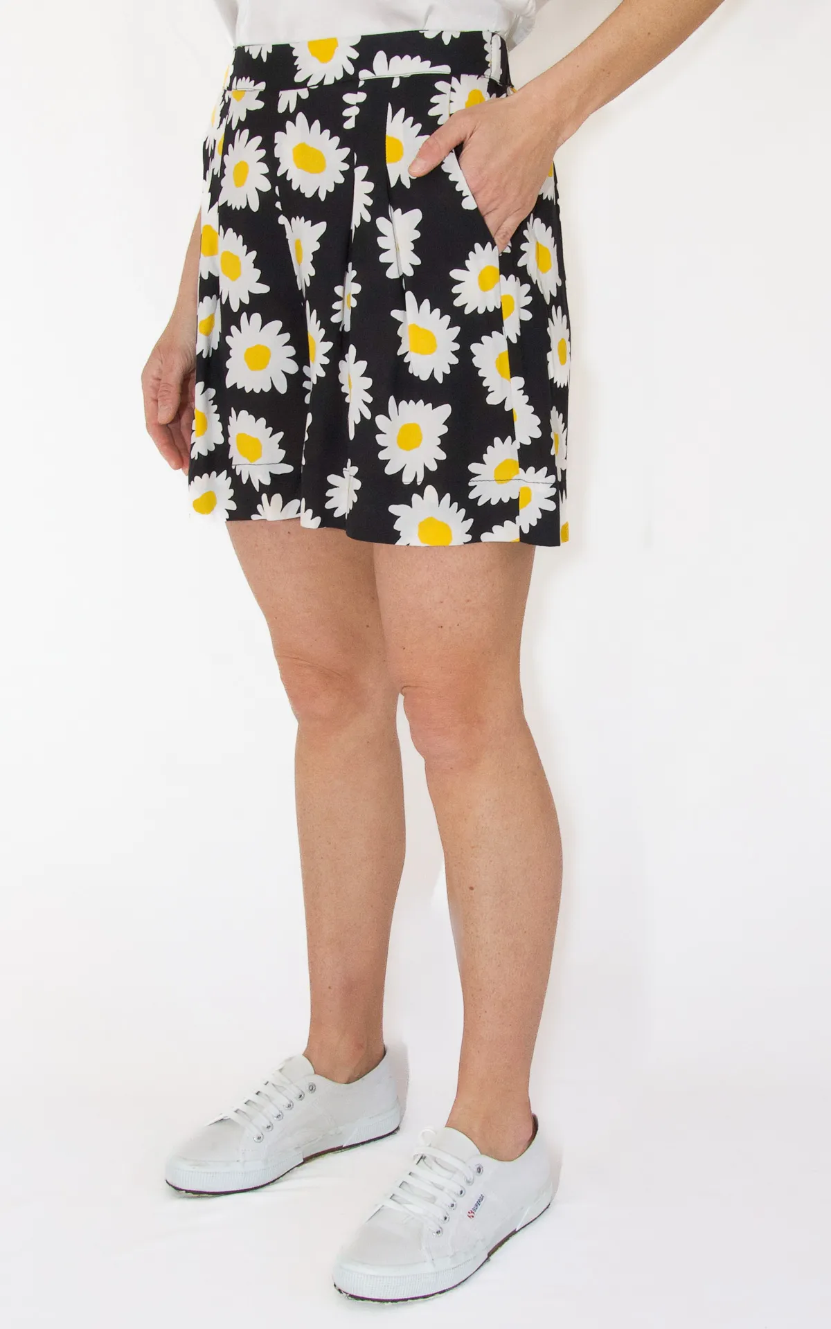 Compania fantastica – pantaloncino girasole – nero
