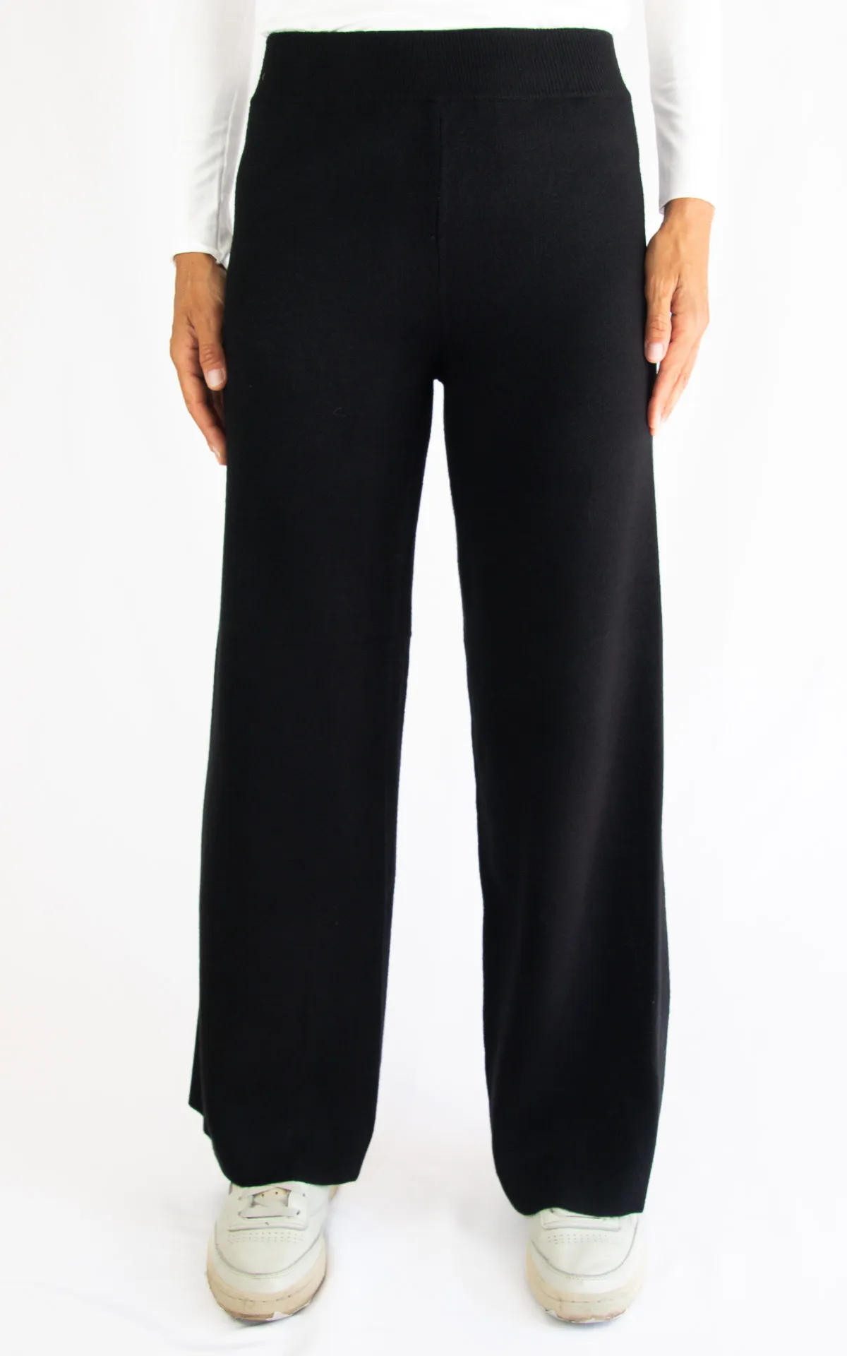 Compania Fantastica – pantalone zampa – nero