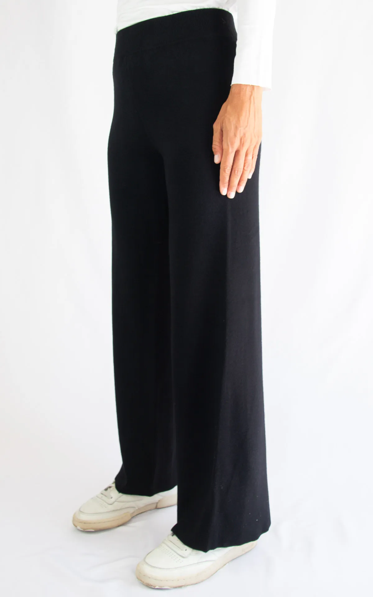 Compania Fantastica – pantalone zampa – nero