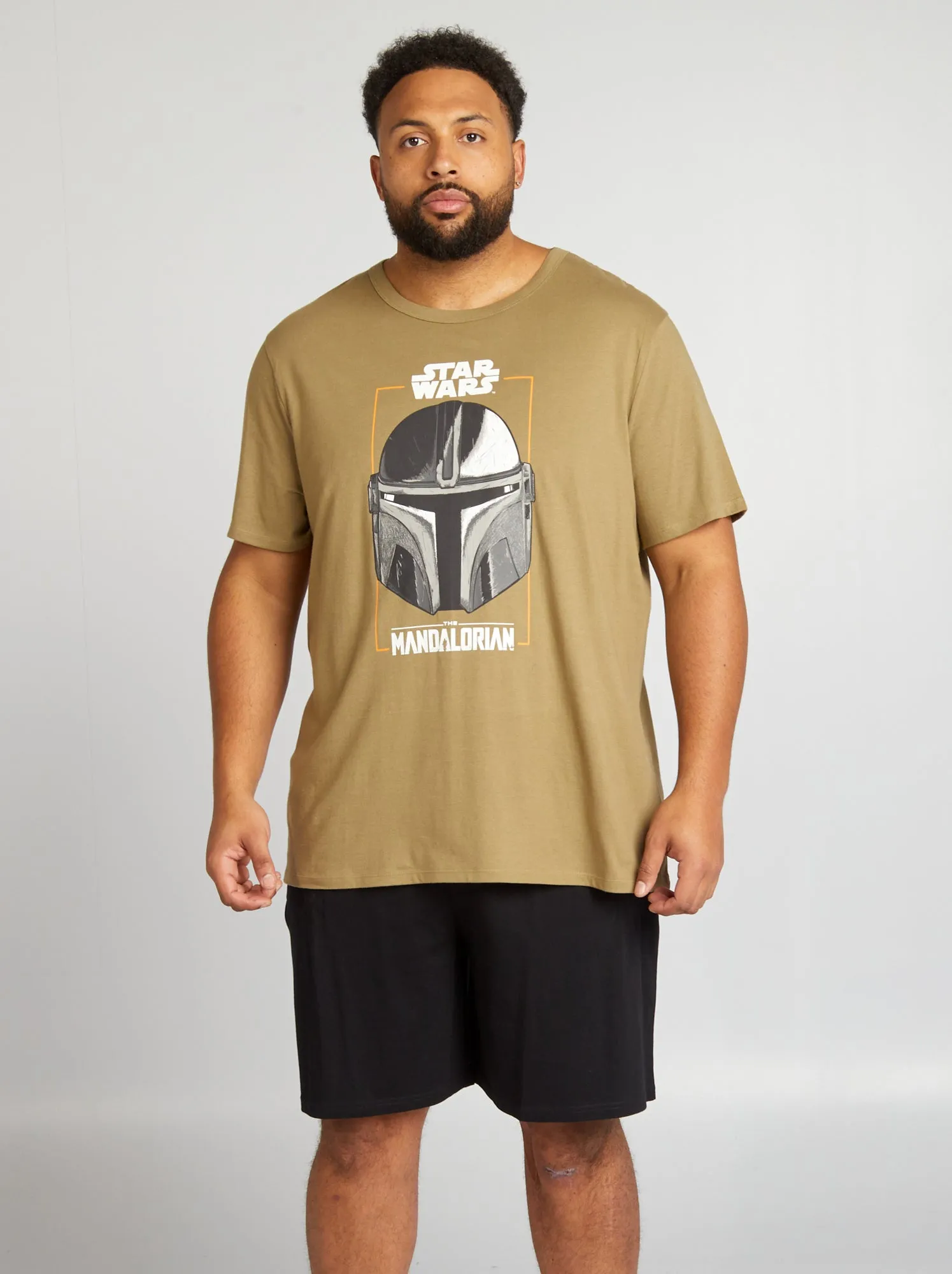 Completo pigiama corto 'Star Wars' - 2 pezzi - KAKI