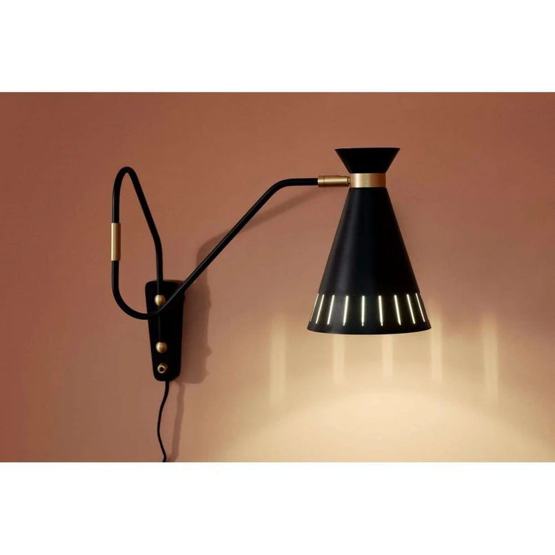 Cone Applique da Parete Black Noir - Warm Nordic | Acquista online