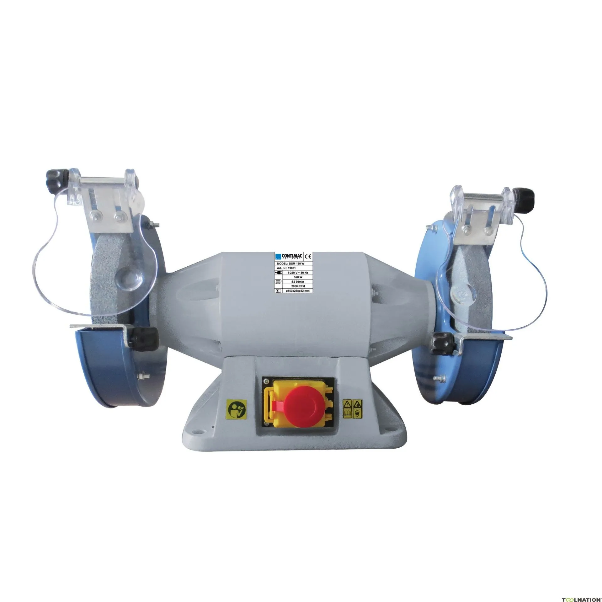 Contimac 19020 Dsm 250 D Smerigliatrice da banco 400 Volt