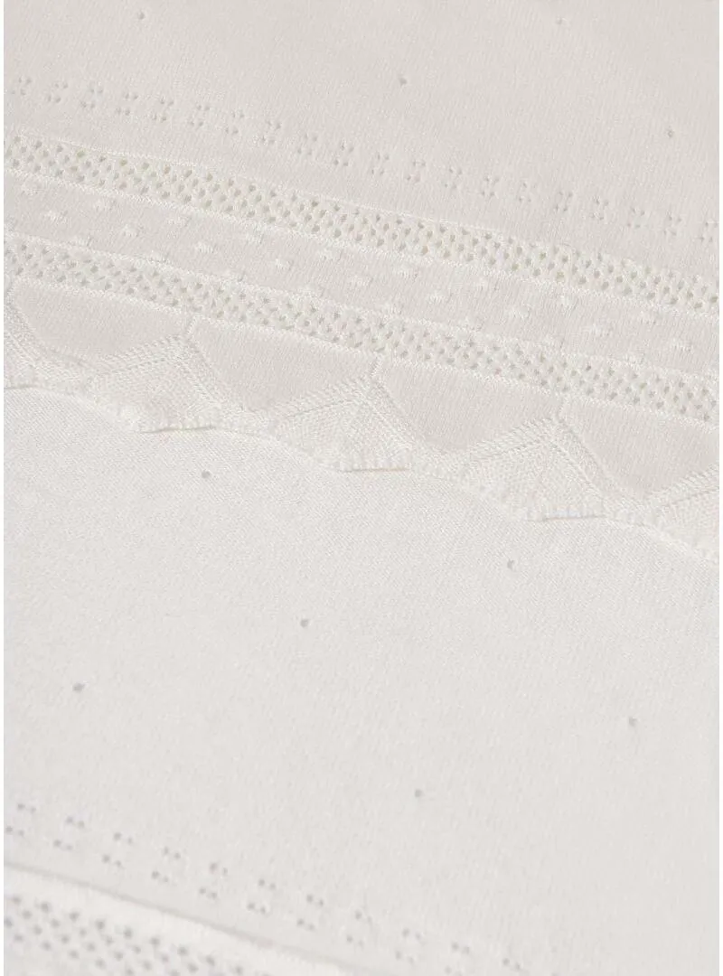 Coperta Mayoral Calada Bianca per Bambino