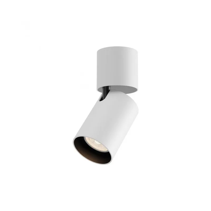 Corinth faretto orientabile lampada da soffitto struttura in metallo e alluminio 7W GU10