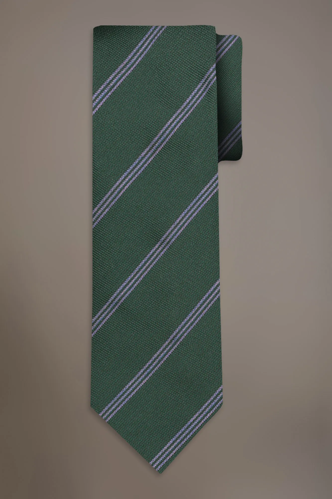 Cravatta uomo misto bamboo regimental