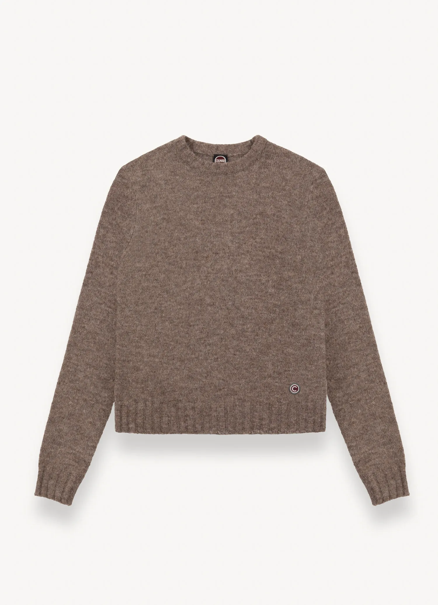 Crew-neck wool jumper