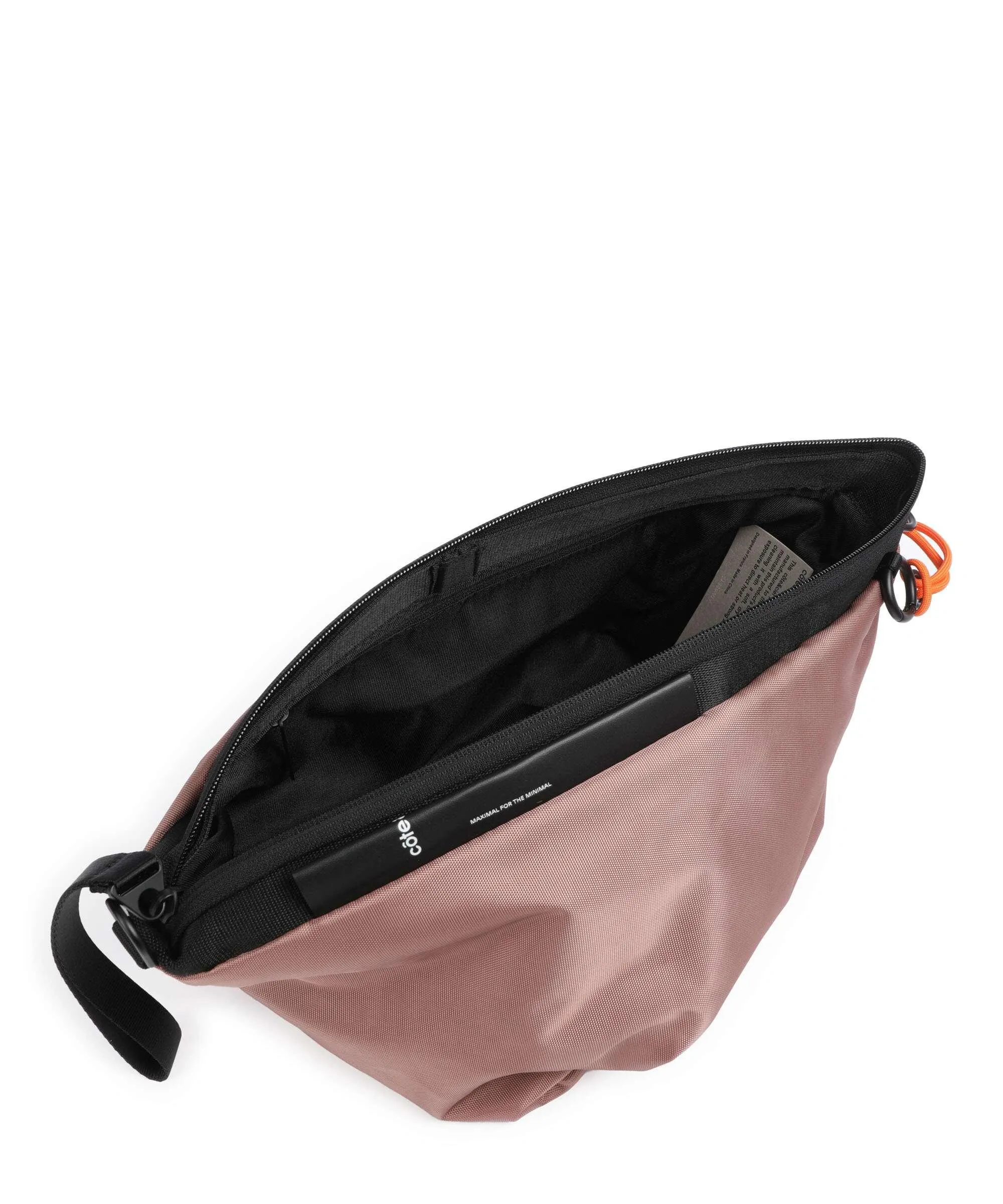  Côte&Ciel Flemming Orne Borsa sling poliestere riciclato oro rosa  
