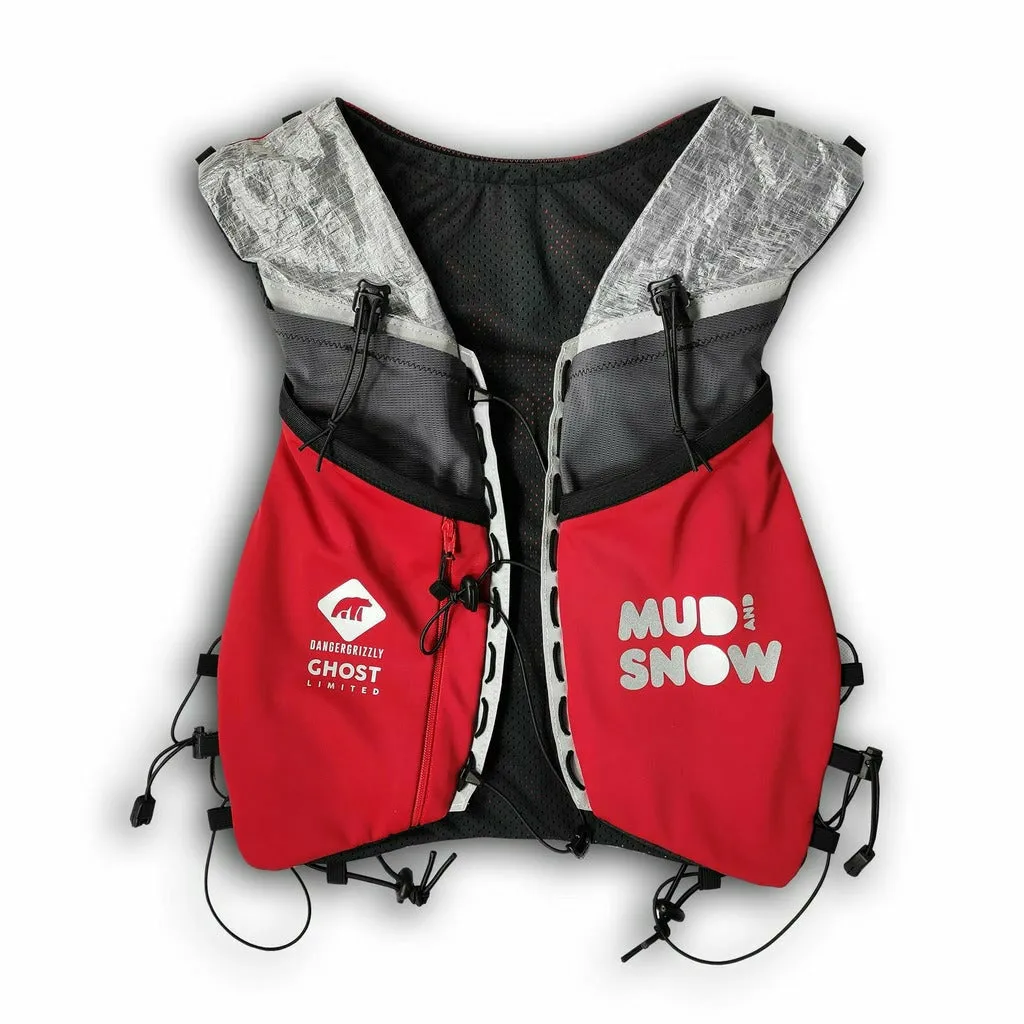 Dangergrizzly Ghost Vest 12 Mud and Snow Edition - Zaino Trail Running