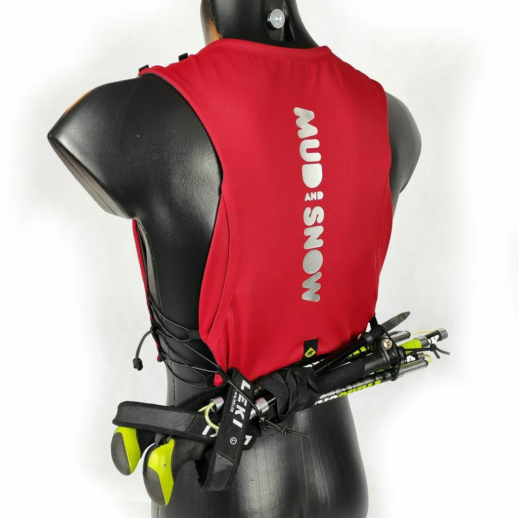 Dangergrizzly Ghost Vest 12 Mud and Snow Edition - Zaino Trail Running