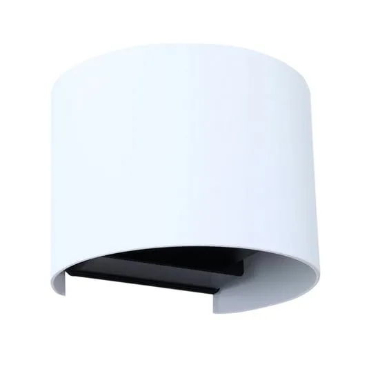 Dara Round LED Smart All'aperto Applique da Parete Bianco - Lindby | Acquista online