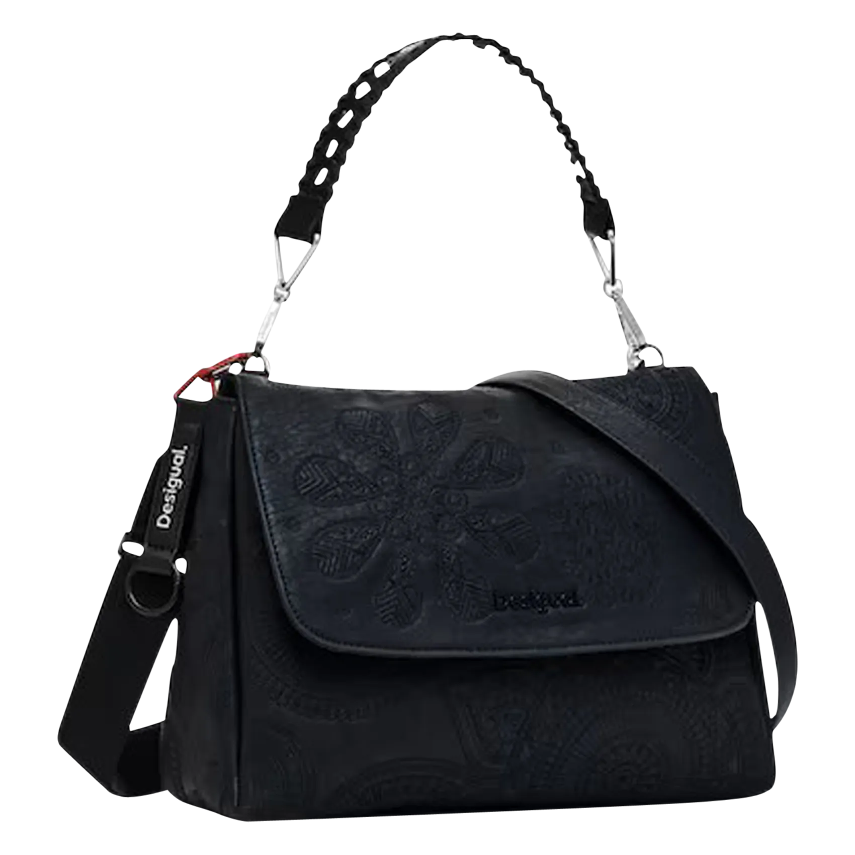  DESIGUAL   Borsa effetto pelle | Nero