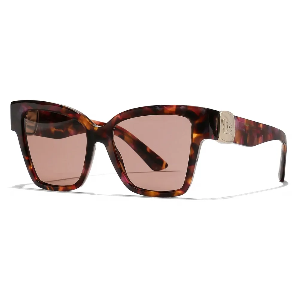 Dolce & Gabbana - Occhiale da Sole DG Precious - Havana Perla Rosa - Dolce & Gabbana Eyewear
