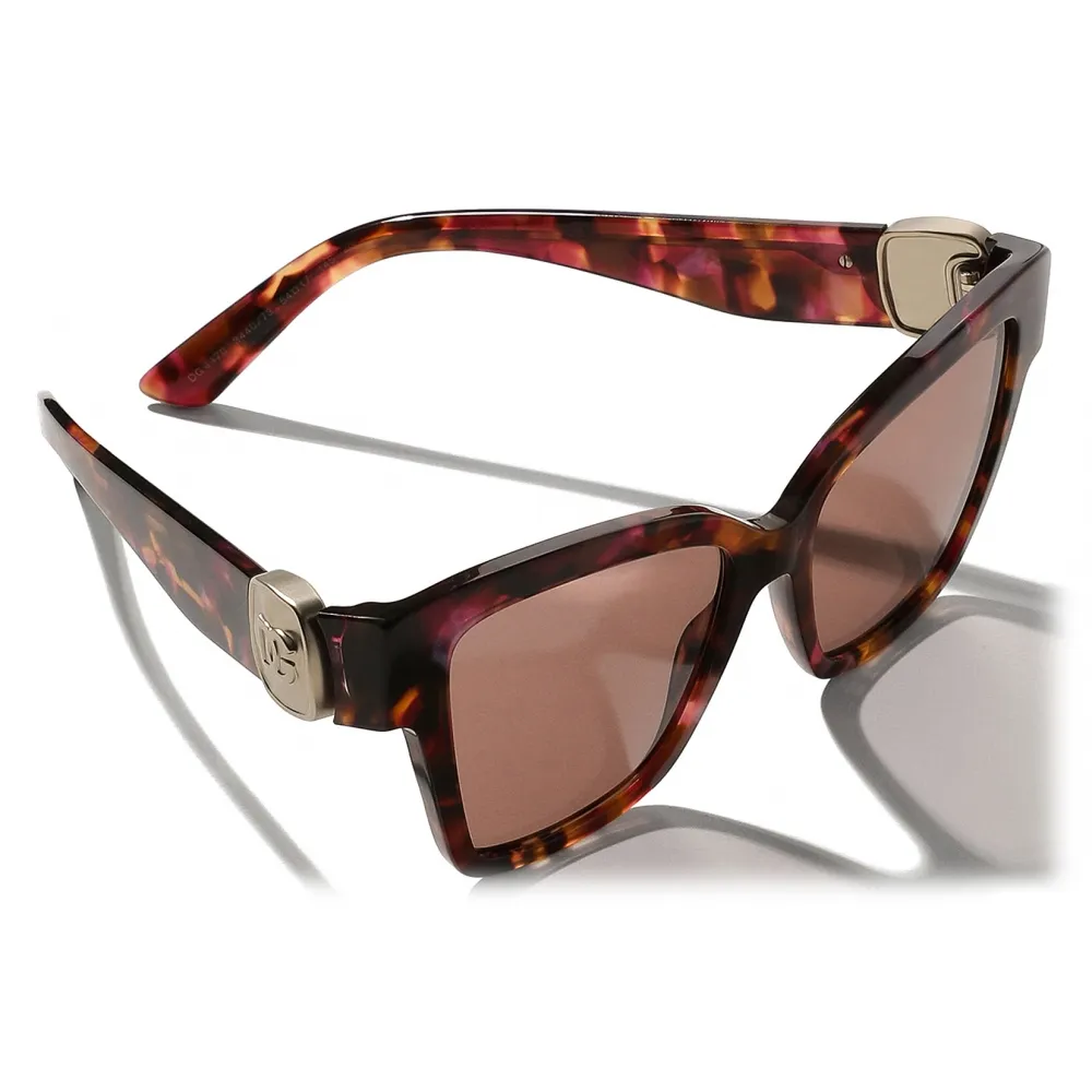 Dolce & Gabbana - Occhiale da Sole DG Precious - Havana Perla Rosa - Dolce & Gabbana Eyewear