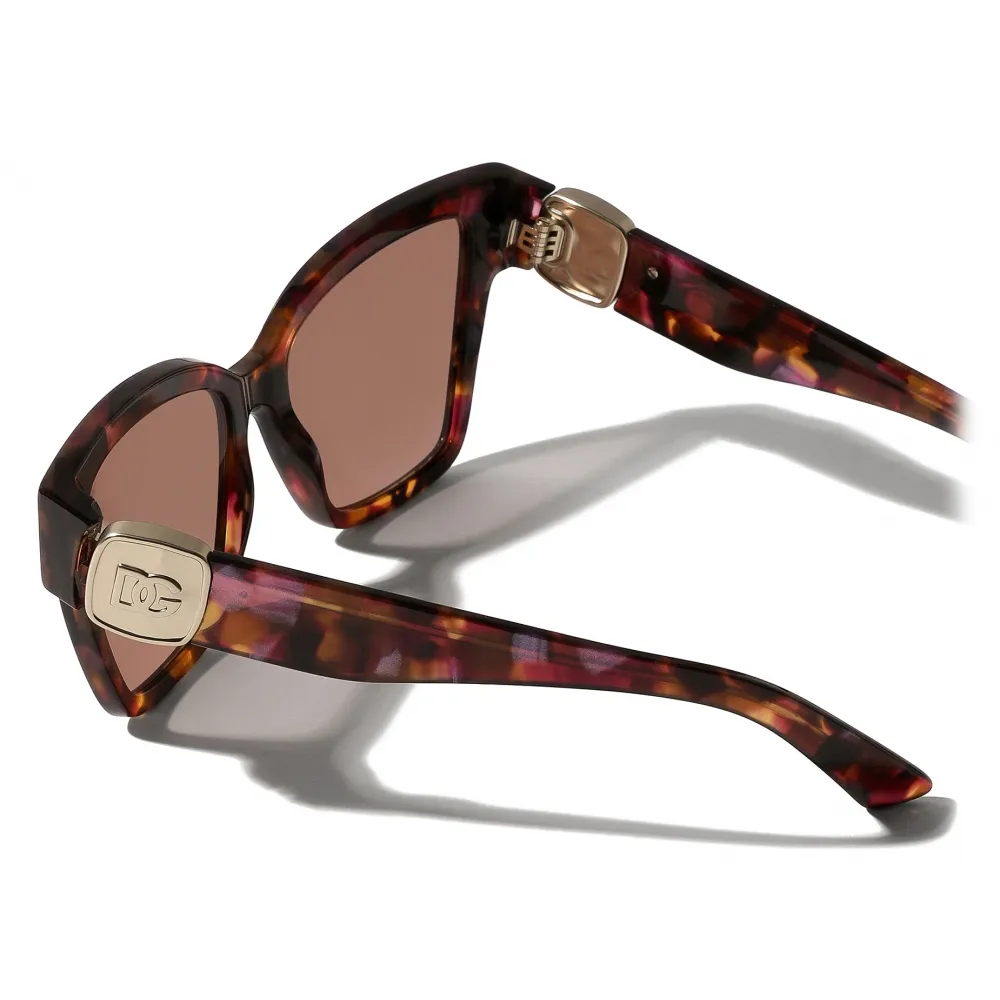 Dolce & Gabbana - Occhiale da Sole DG Precious - Havana Perla Rosa - Dolce & Gabbana Eyewear
