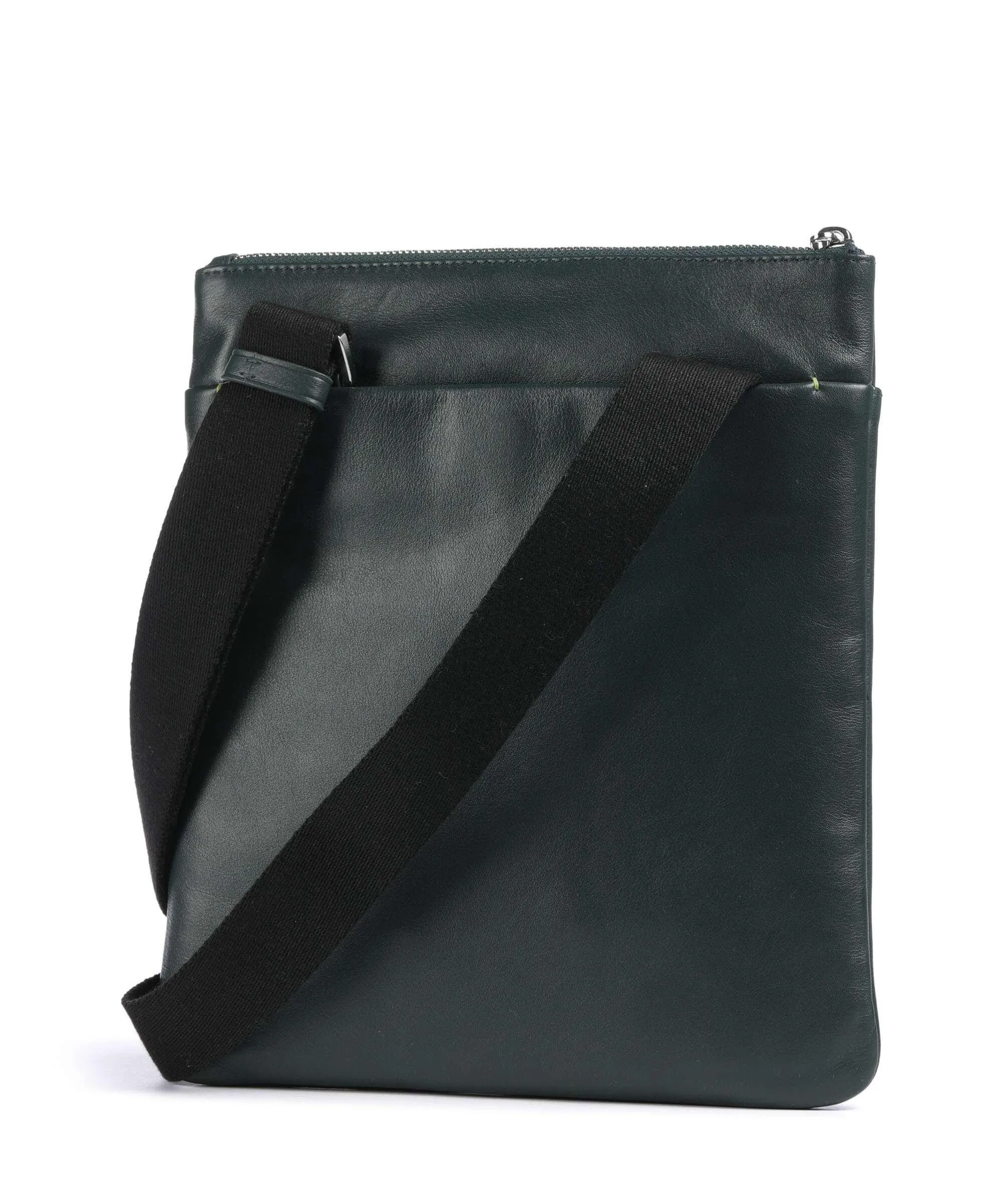  DuDu Bags Colorful Borsa a tracolla pelle a grana fine verde scuro  