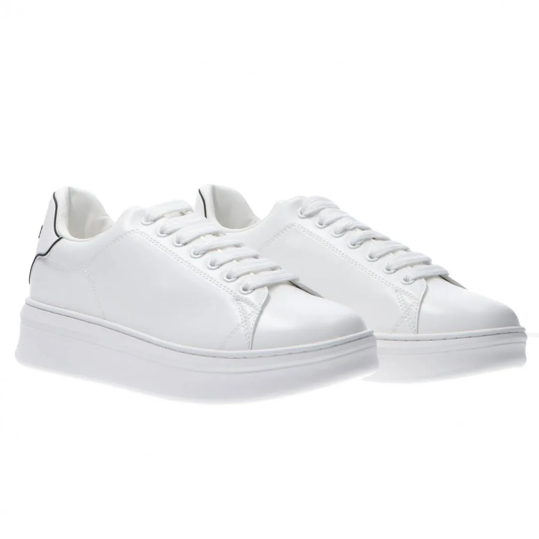 Ecopelle rubber patch linea GBC Bianco