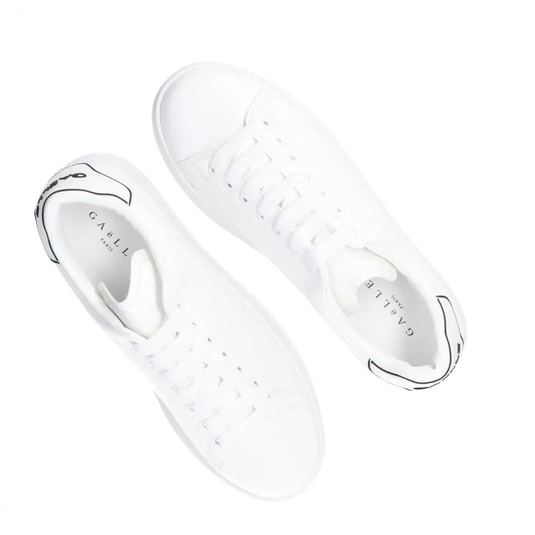 Ecopelle rubber patch linea GBC Bianco