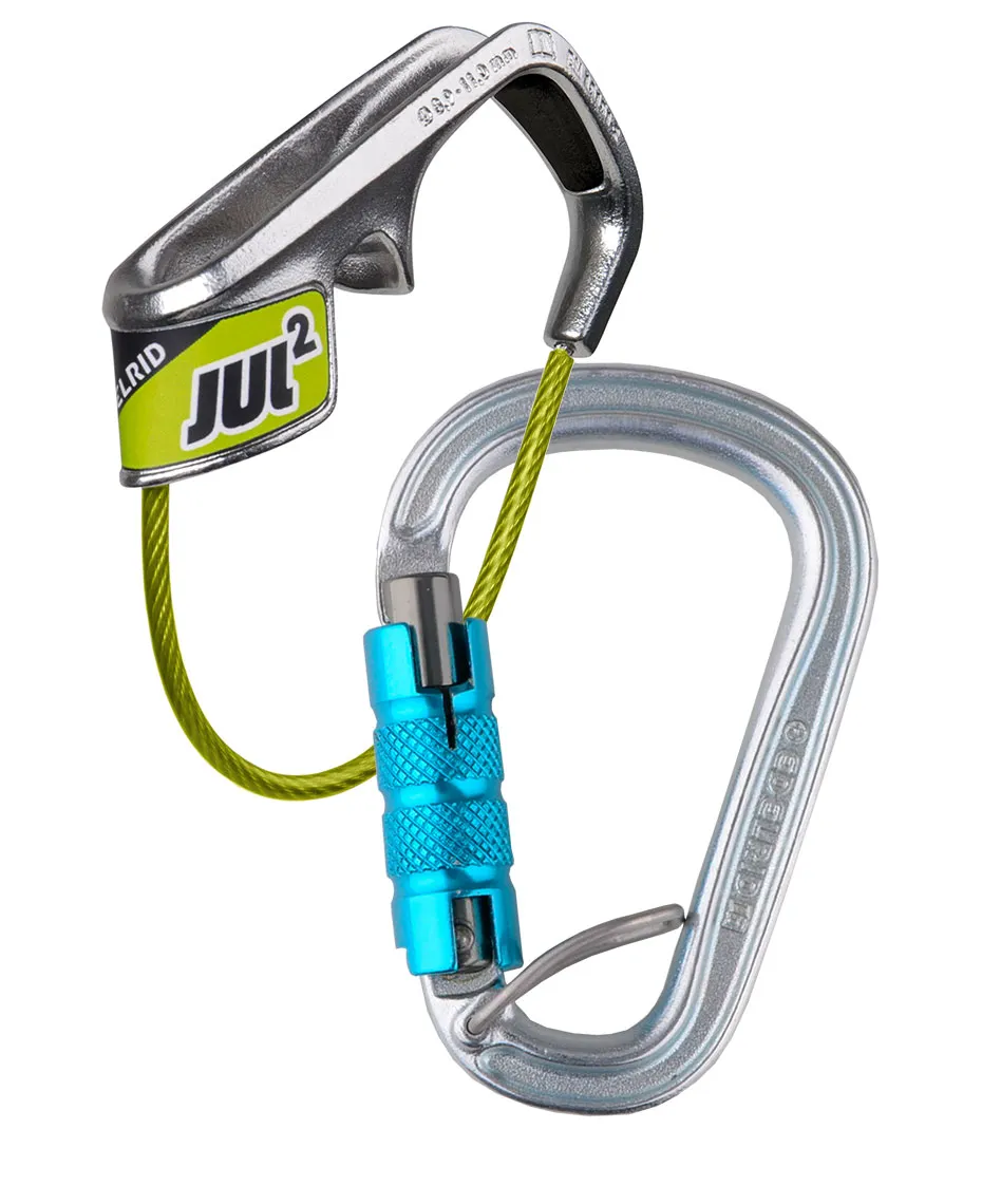 Edelrid Jul2 Belay Kit Acciaio Triple