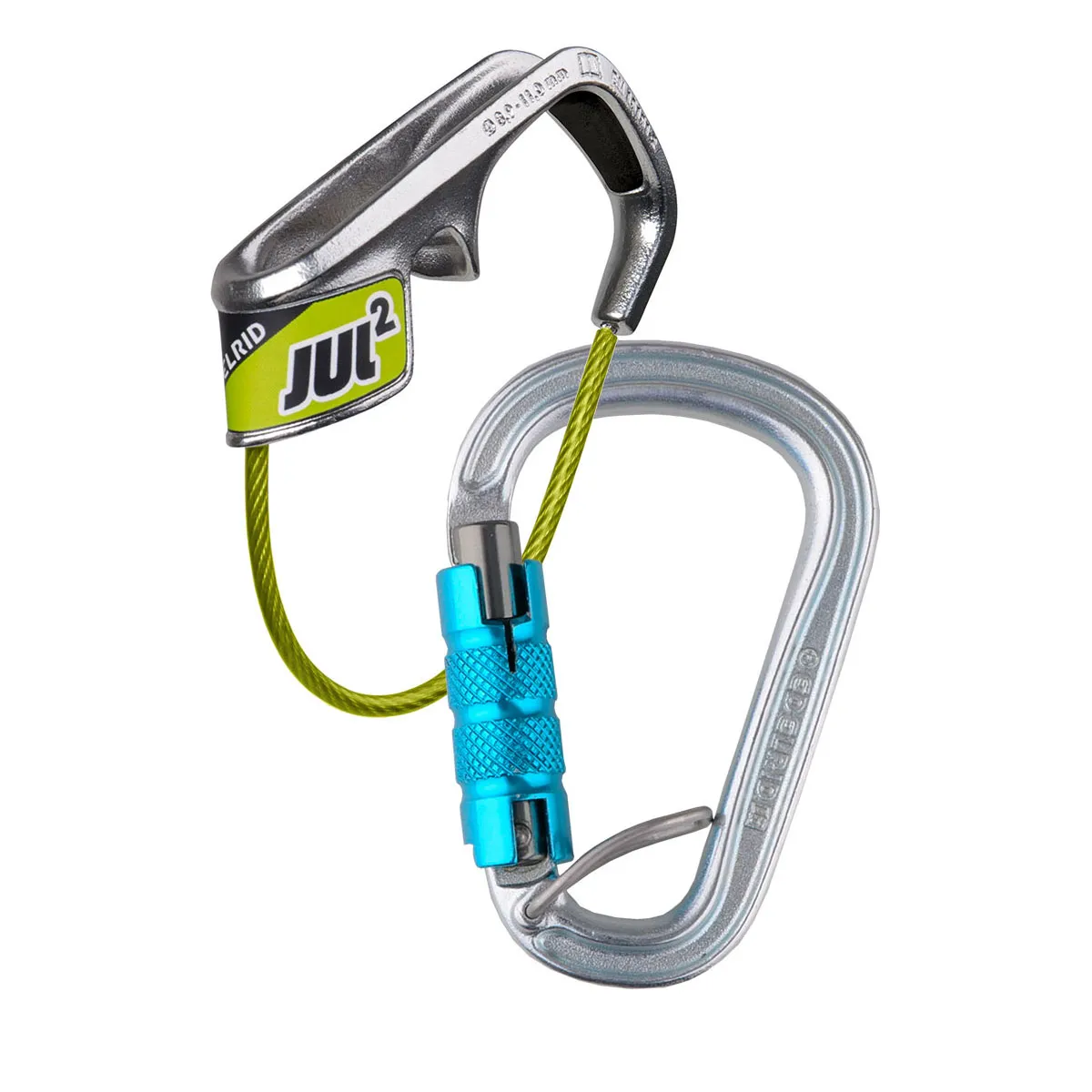 Edelrid Jul2 Belay Kit Acciaio Triple