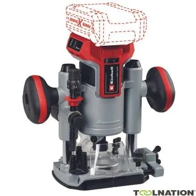 Einhell 4350411 TP-RO 18 LI BL router a batteria 18 volt senza batterie e caricabatterie