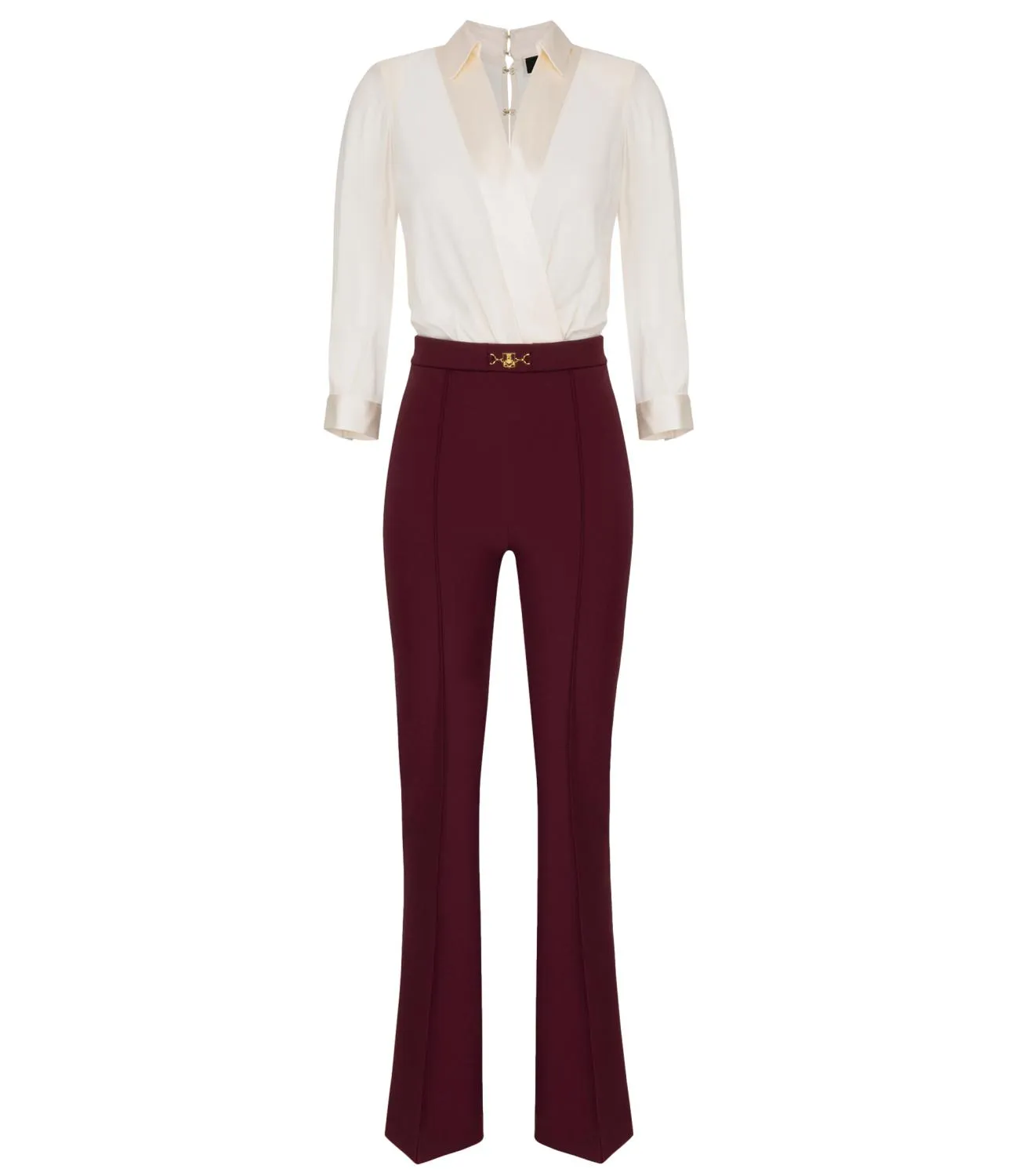 Elisabetta Franchi Elisabetta Franchi tuta burro/rouge noir donna