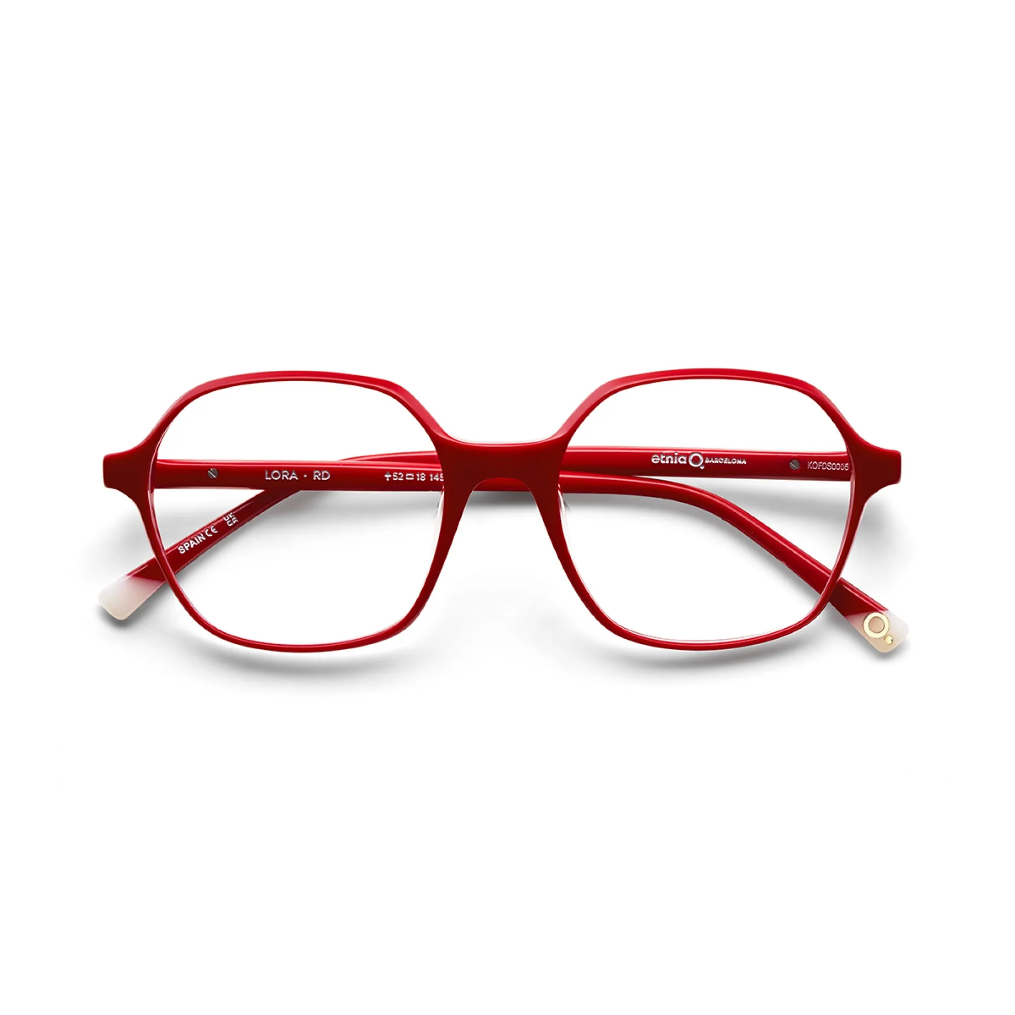   Etnia Barcelona LORA - RD Rosso | Occhiale Da Vista Donna 