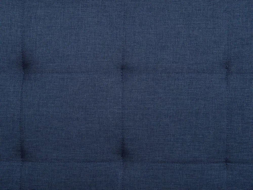 Fabric Sofa Bed Dark Blue VEHKOO