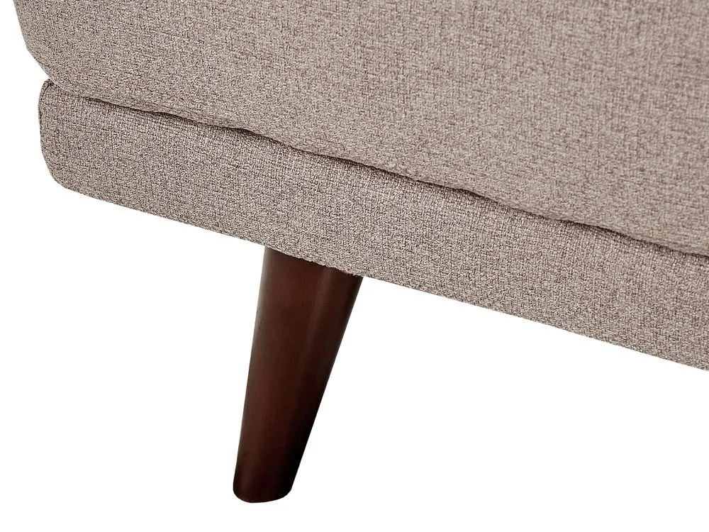 Fabric Sofa Brown DALUM